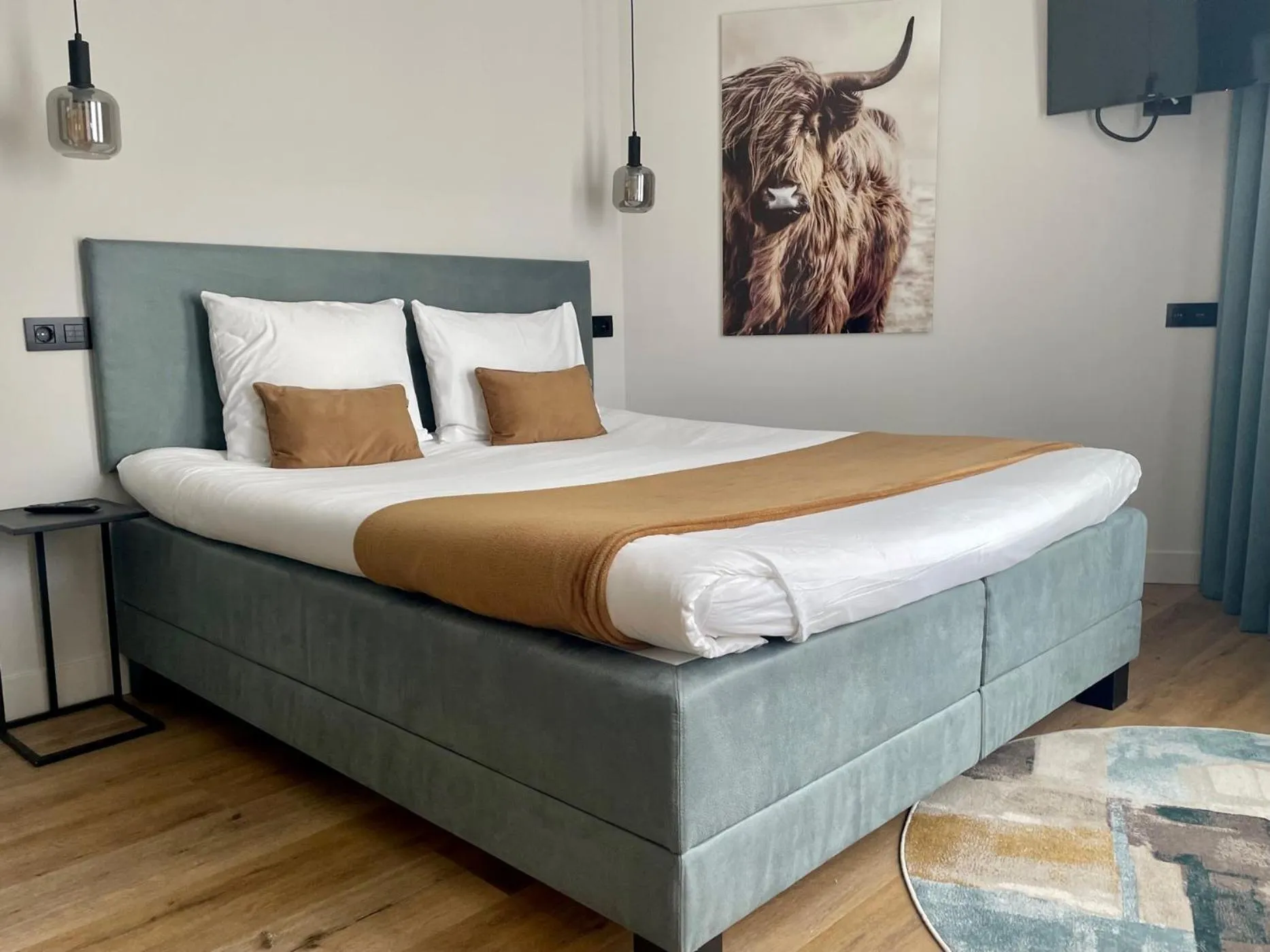 Bed in Hotel La Boutique