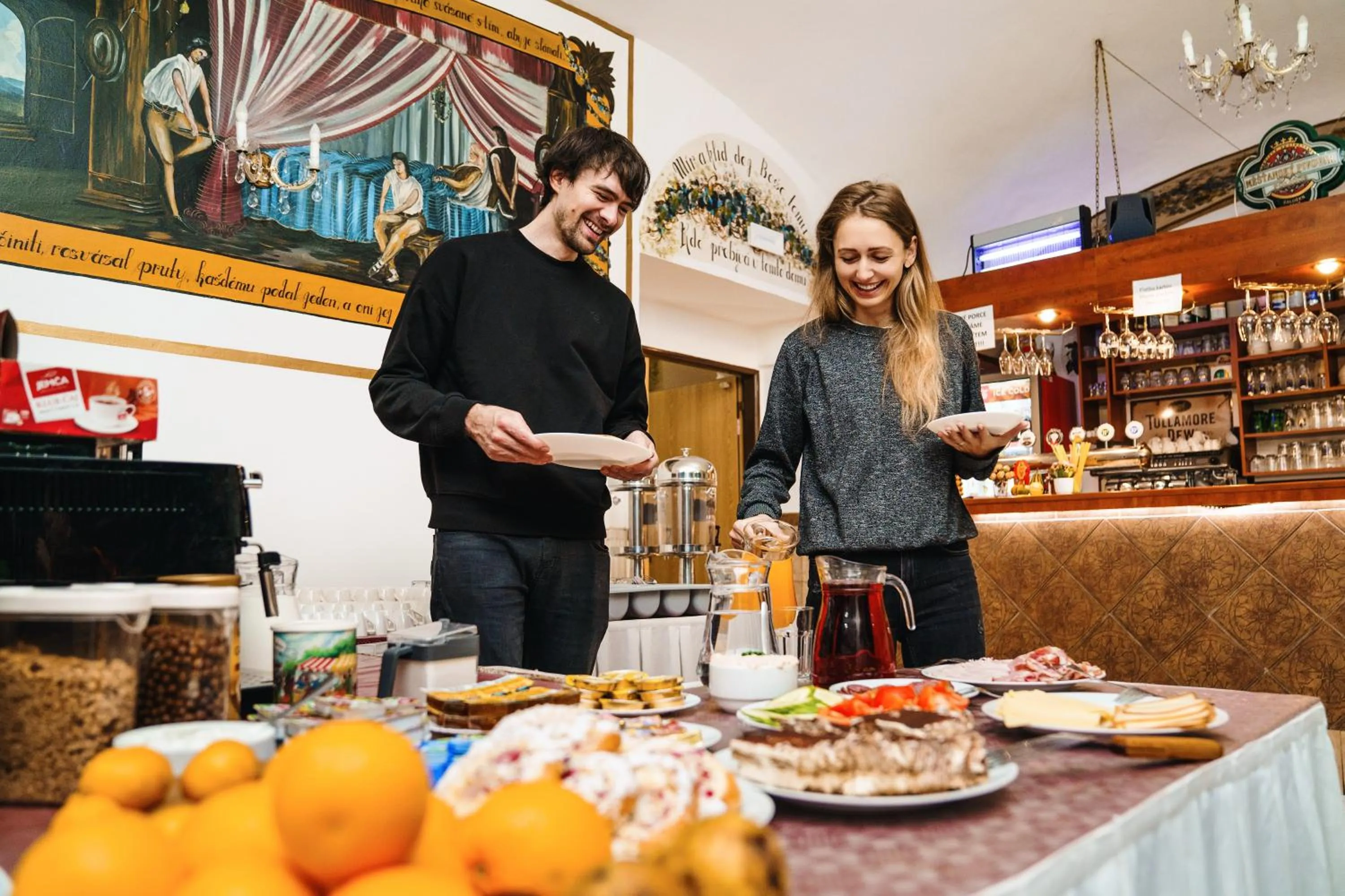 Breakfast in Hotel Panský dům