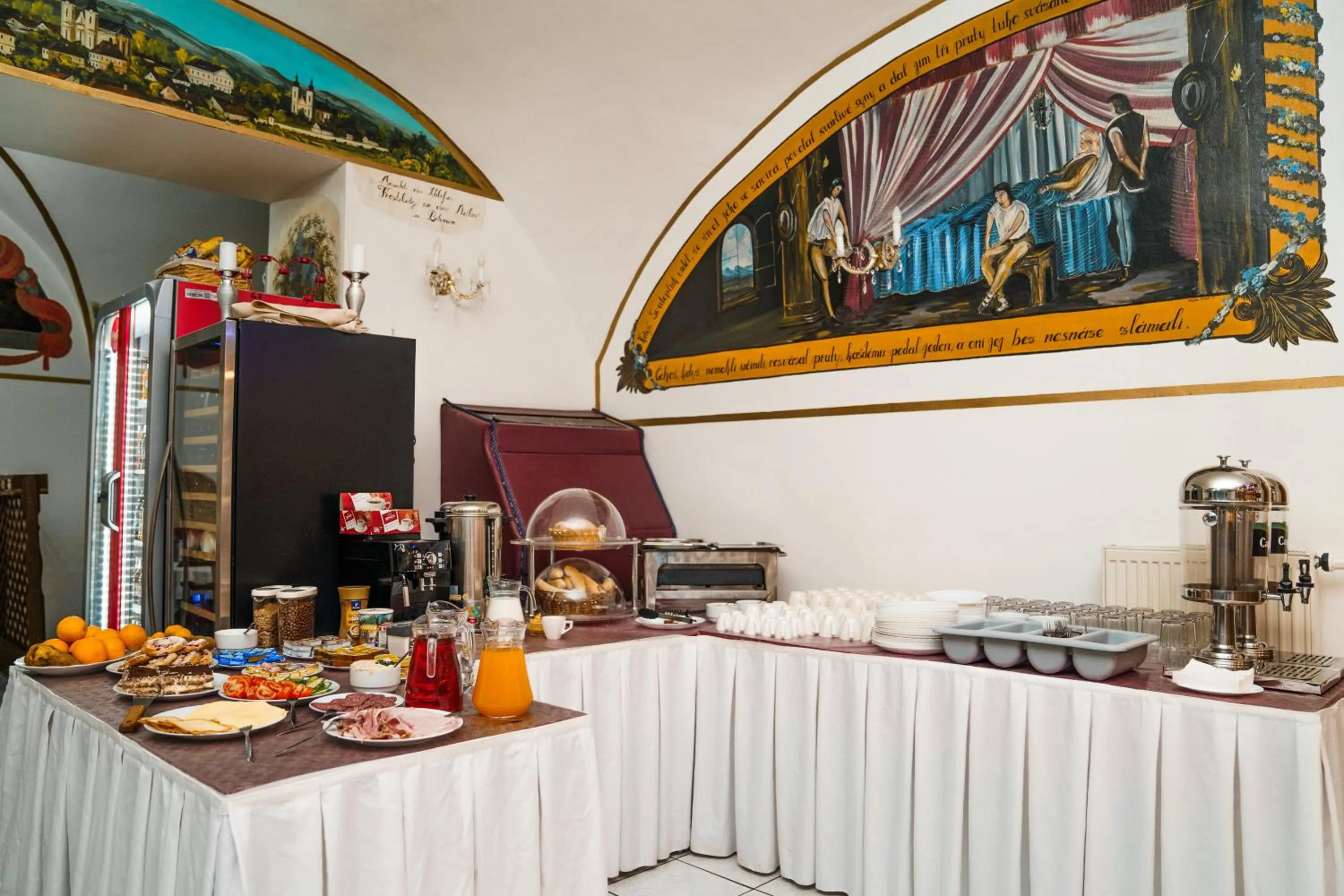 Breakfast in Hotel Panský dům