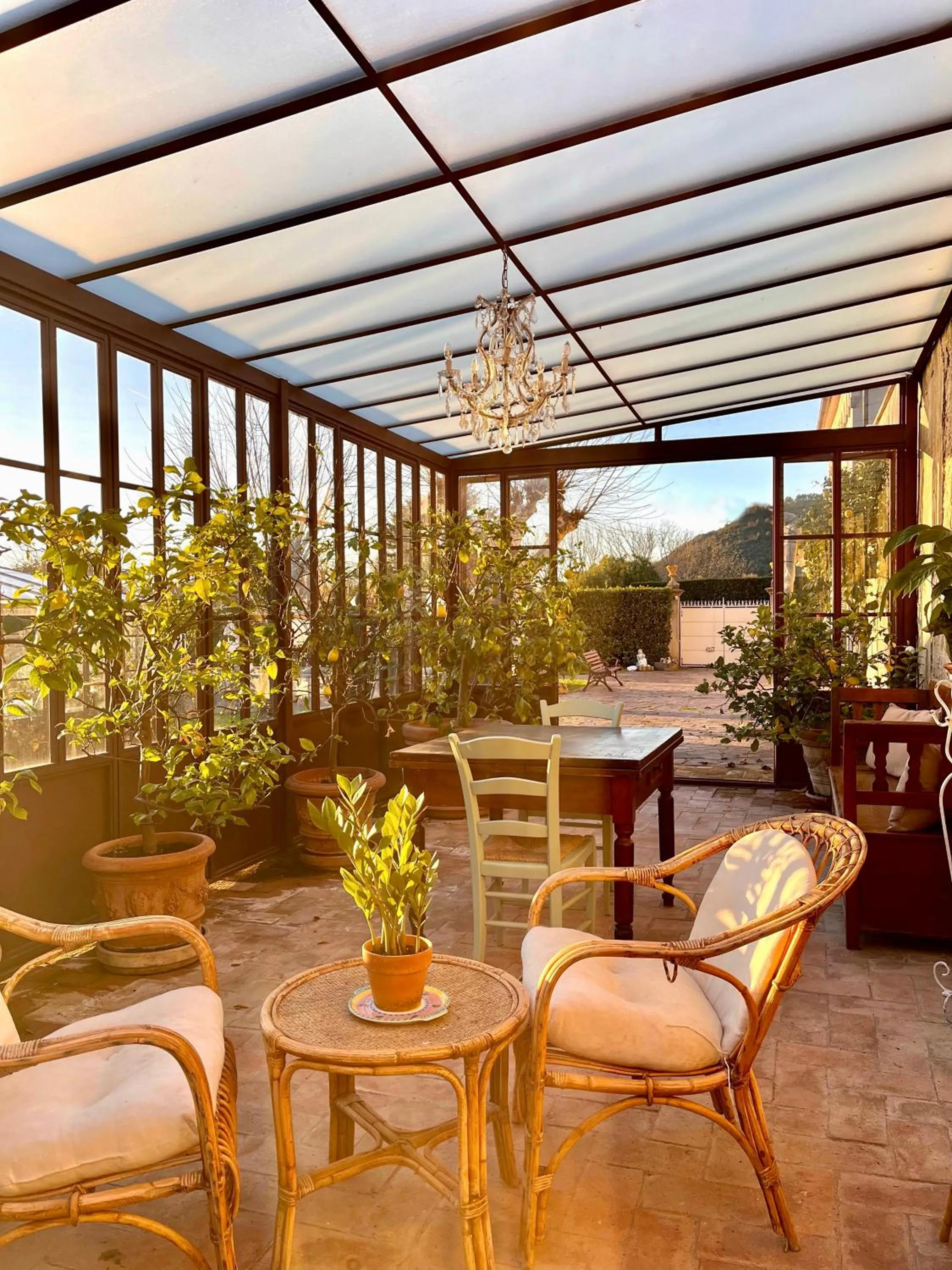 Garden in B&B Ninfeo dell' Arancera