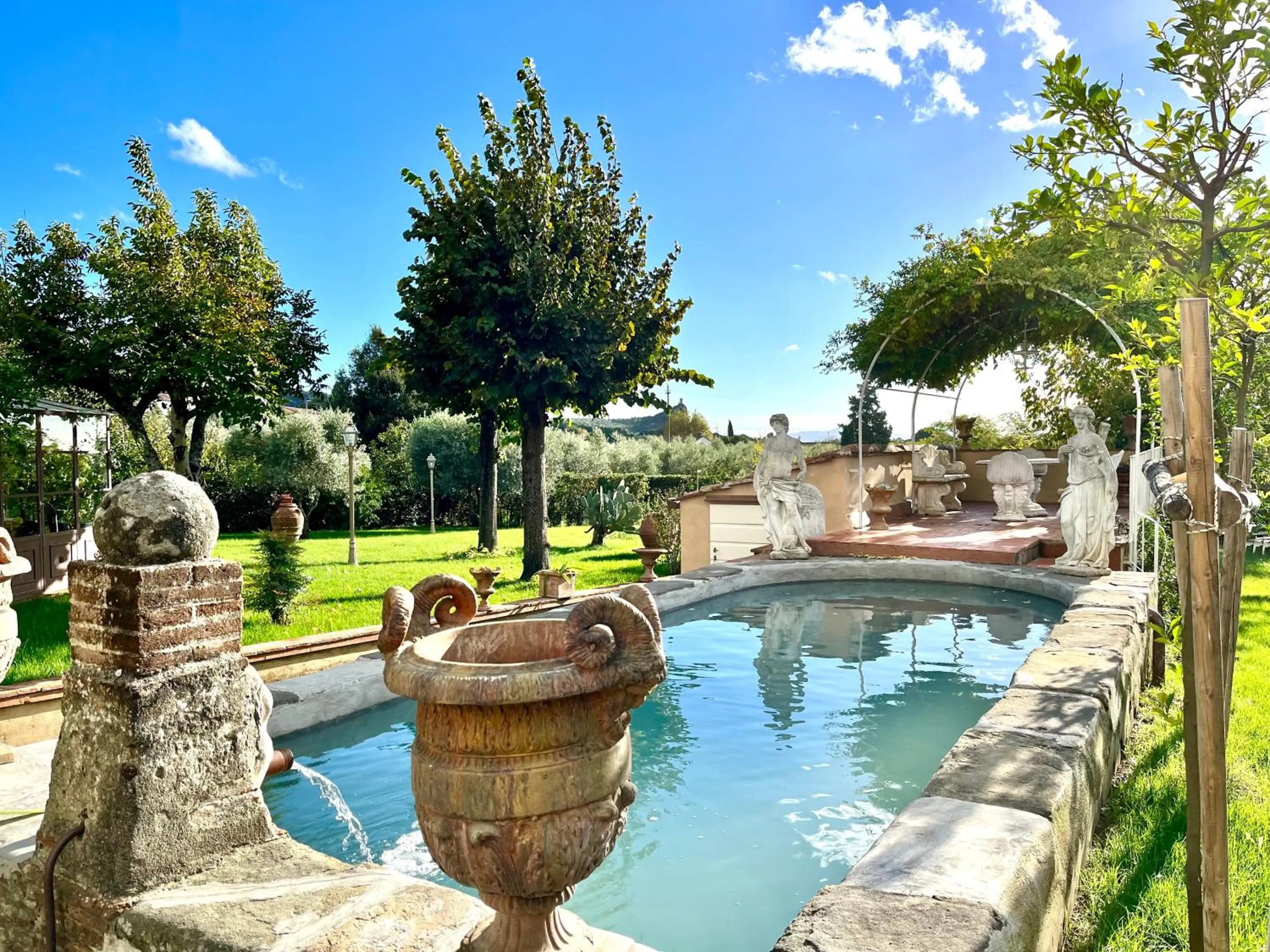 Garden in B&B Ninfeo dell' Arancera