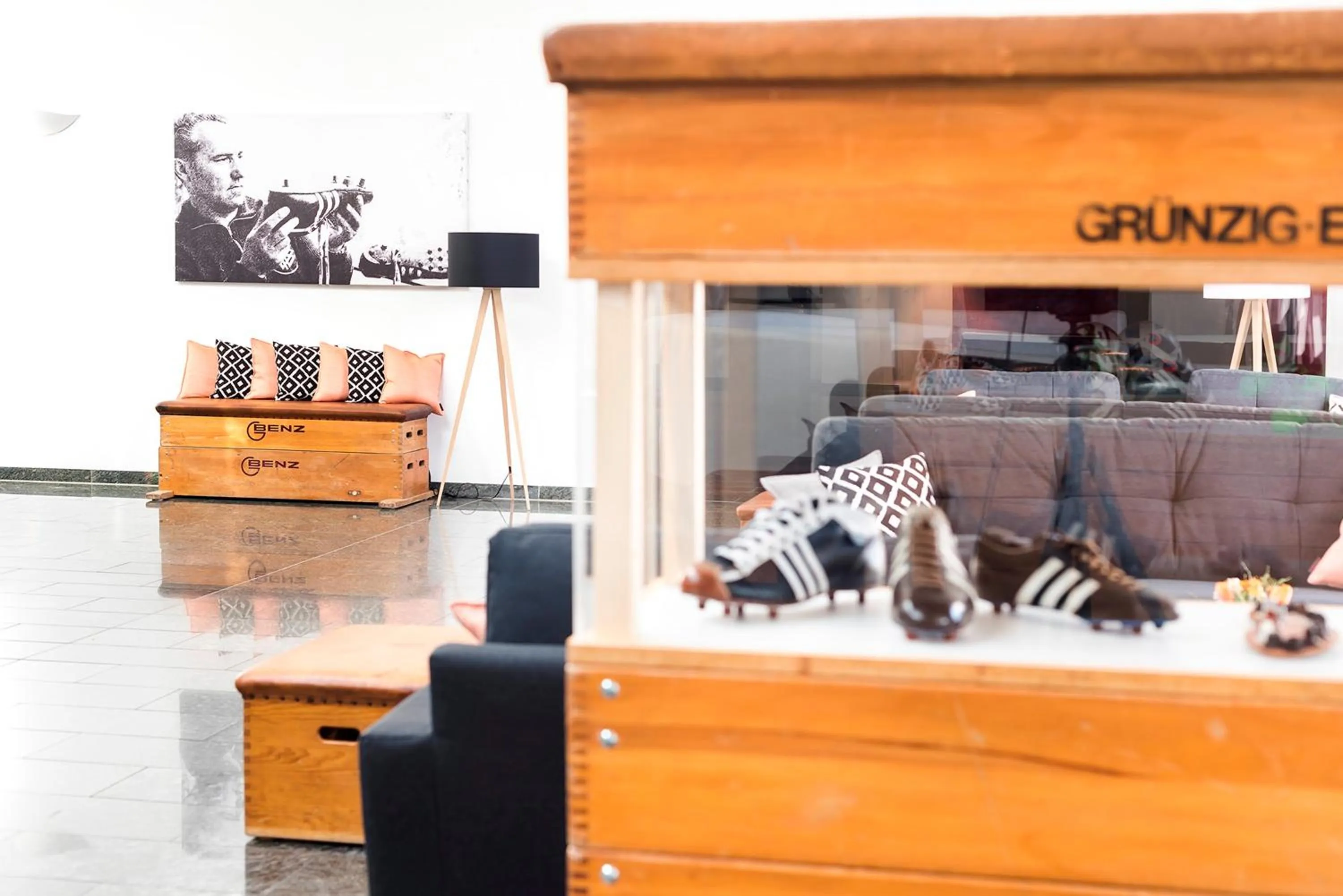 Lobby or reception in HerzogsPark Apartments mit oder ohne Küche