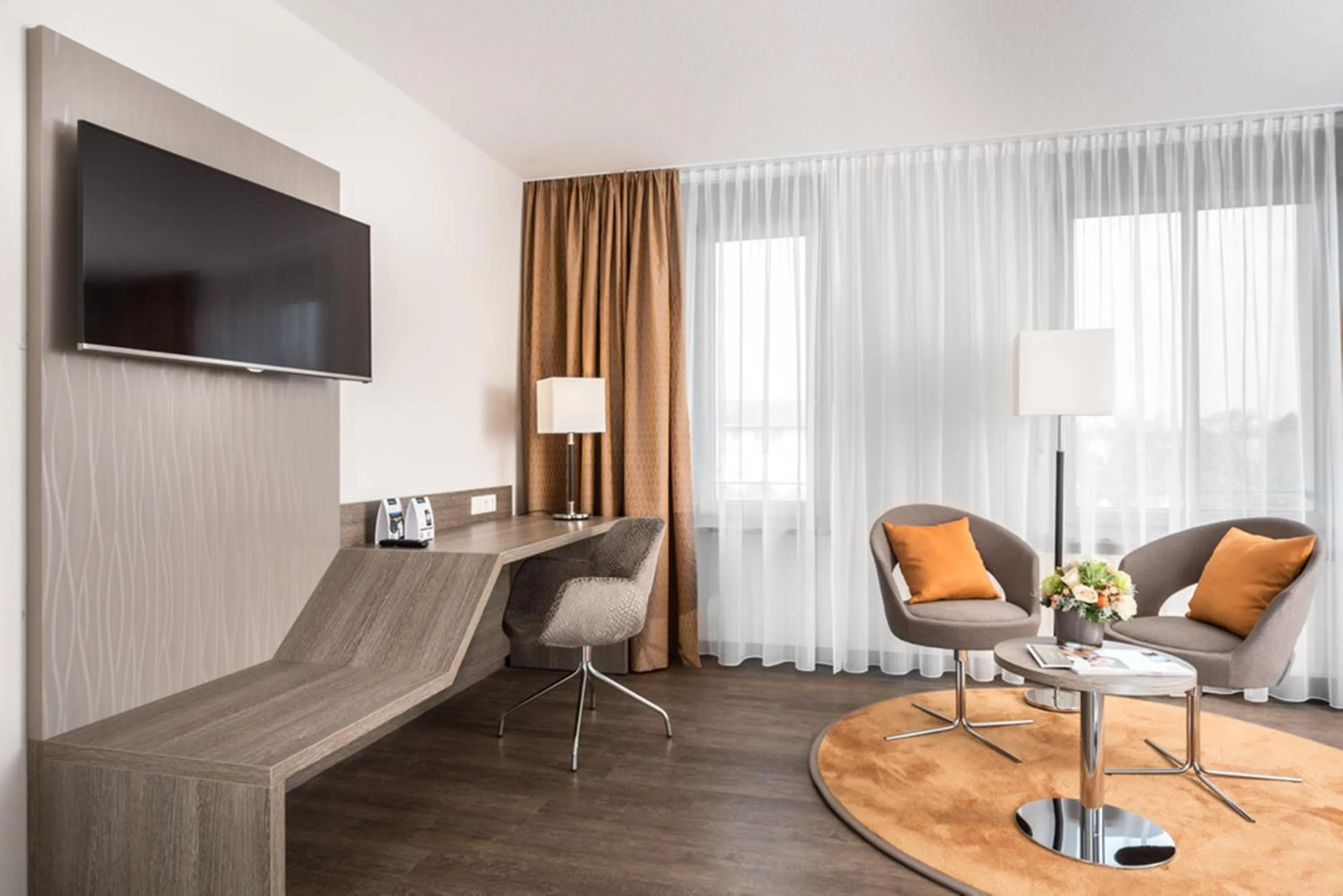 TV and multimedia in HerzogsPark Apartments mit oder ohne Küche