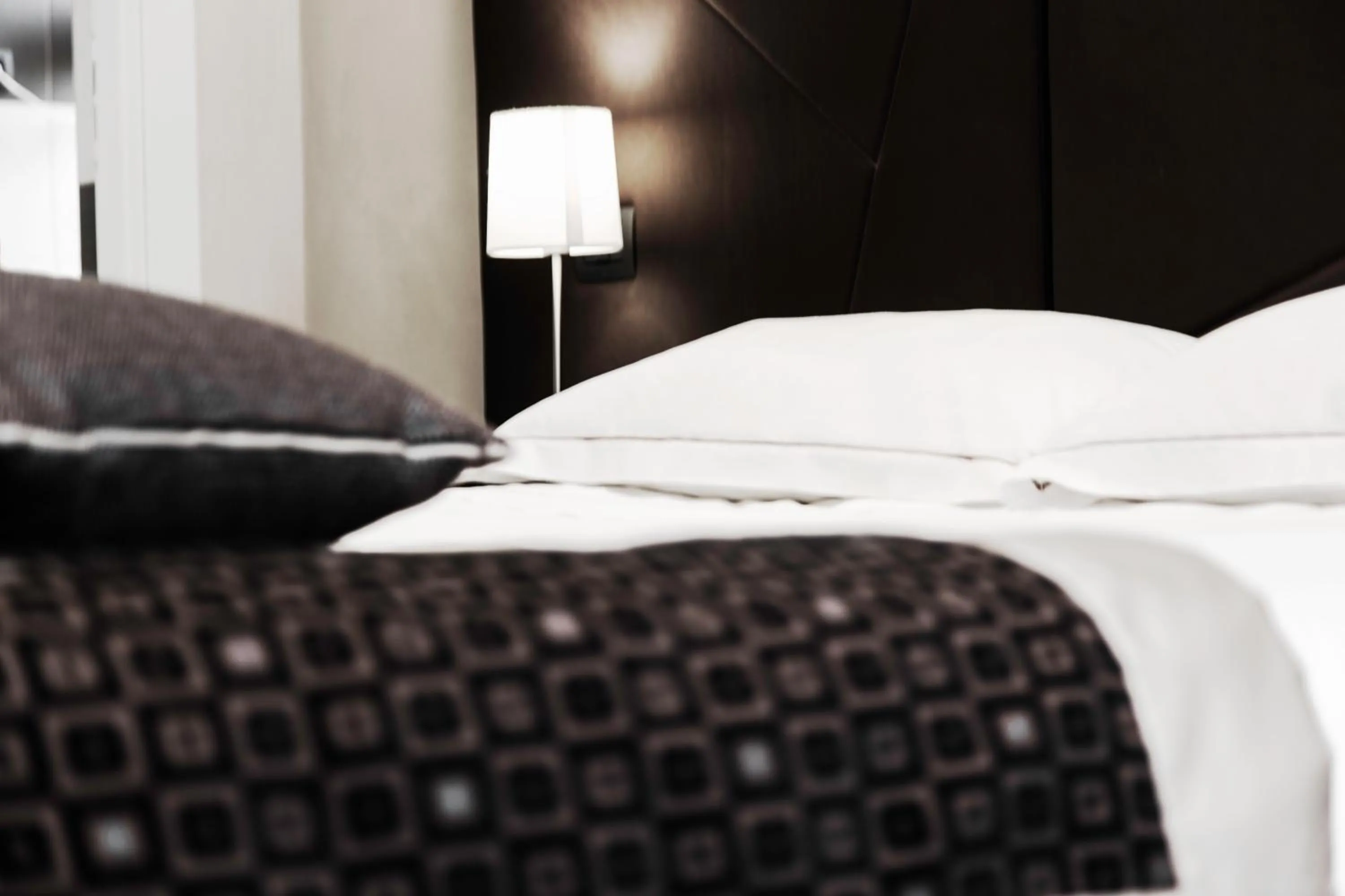 Decorative detail, Bed in Hotel Principe Di Torino