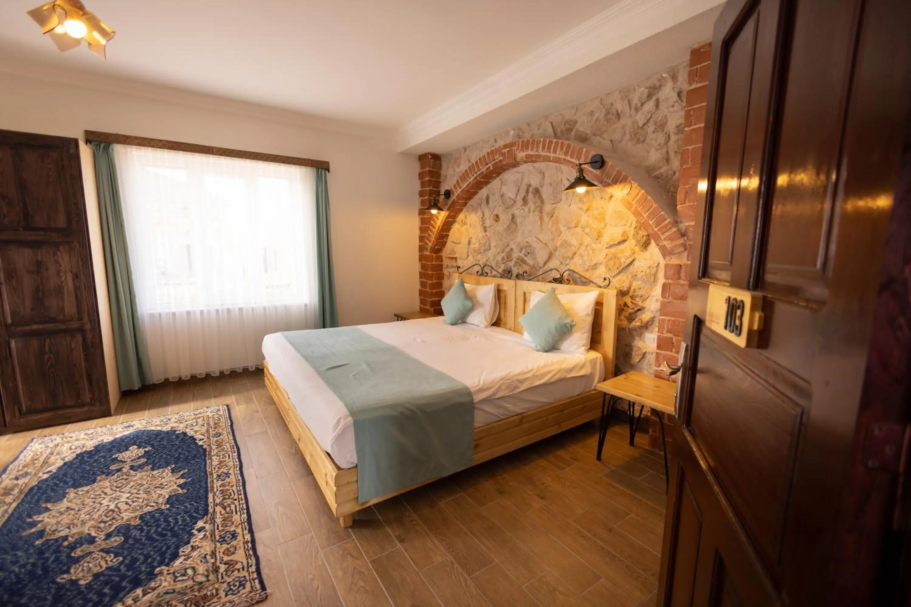 Bed in Soleado Cappadocia Hotel