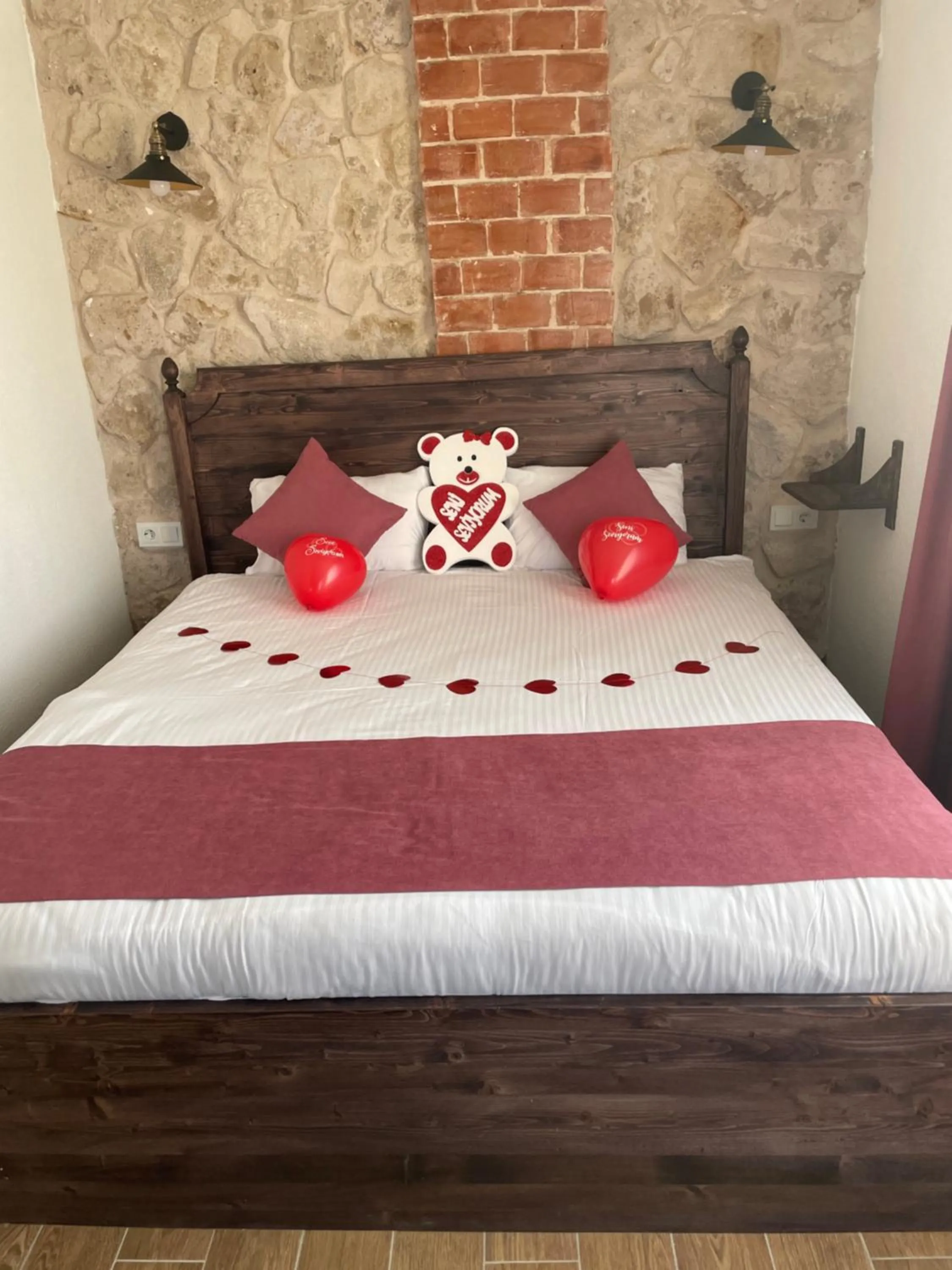 Bed in Soleado Cappadocia Hotel