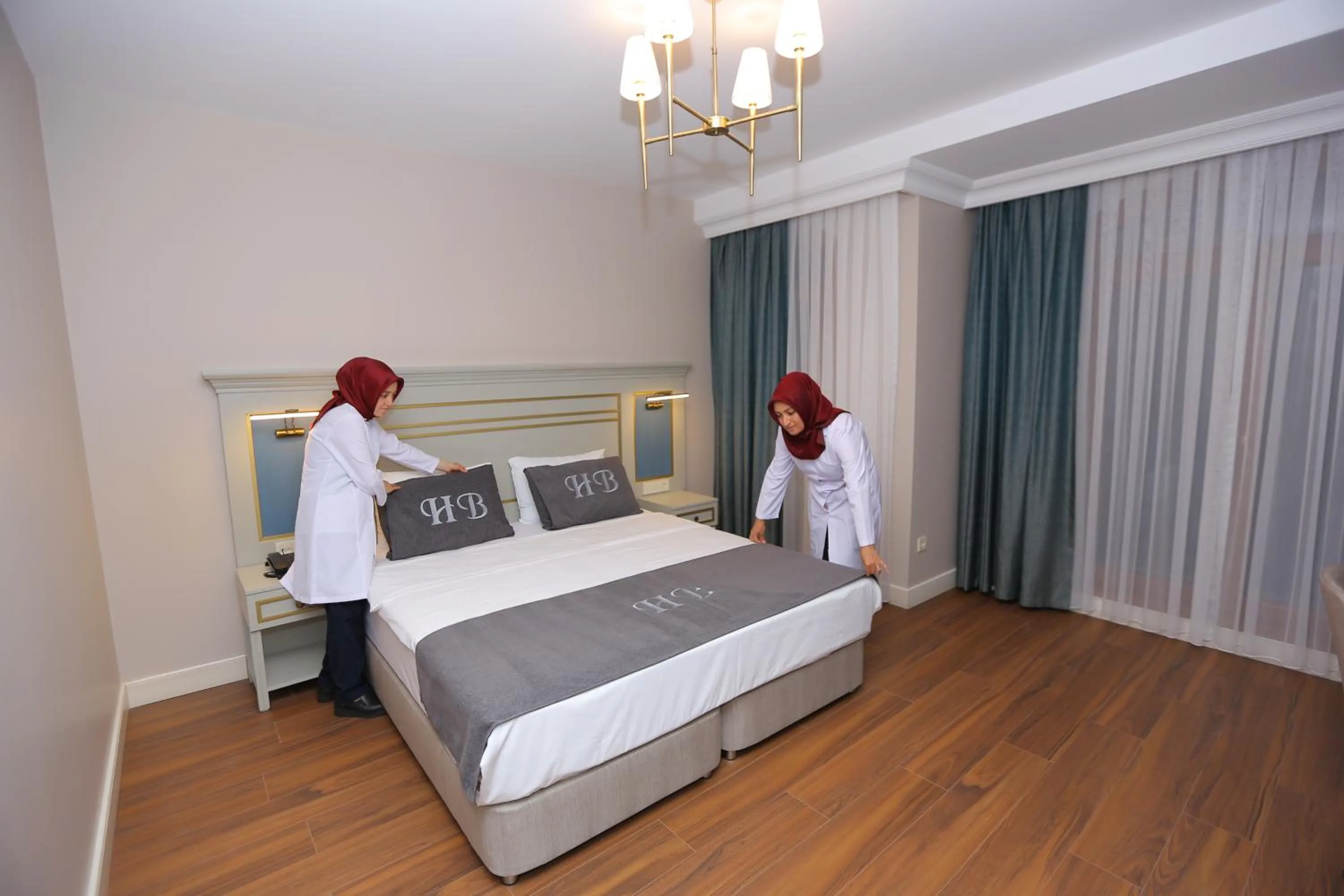 Photo of the whole room, Bed in HaciBayramHotel