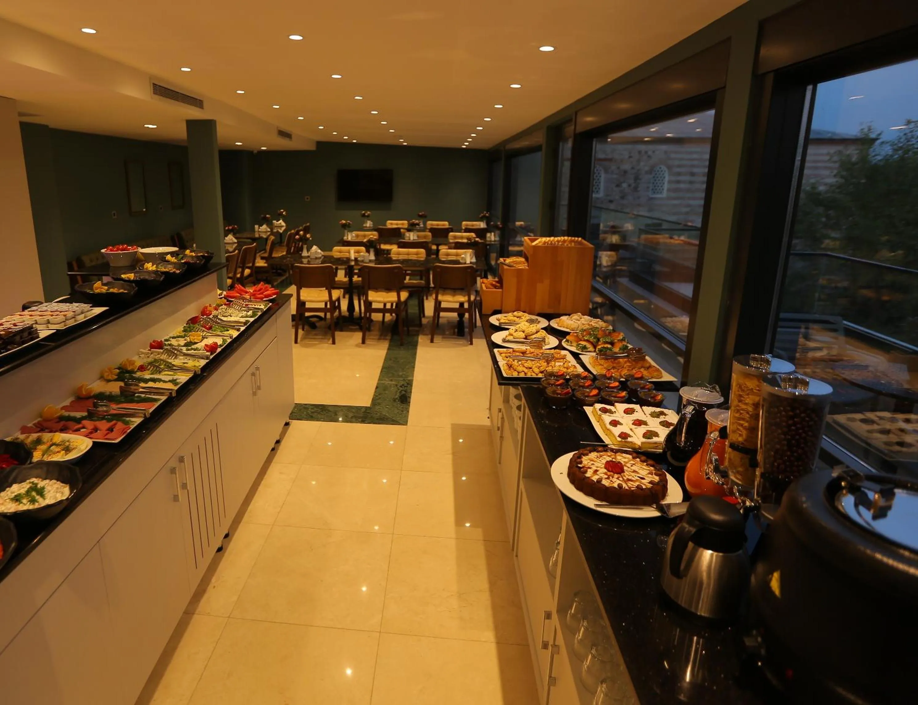 Buffet breakfast in HaciBayramHotel