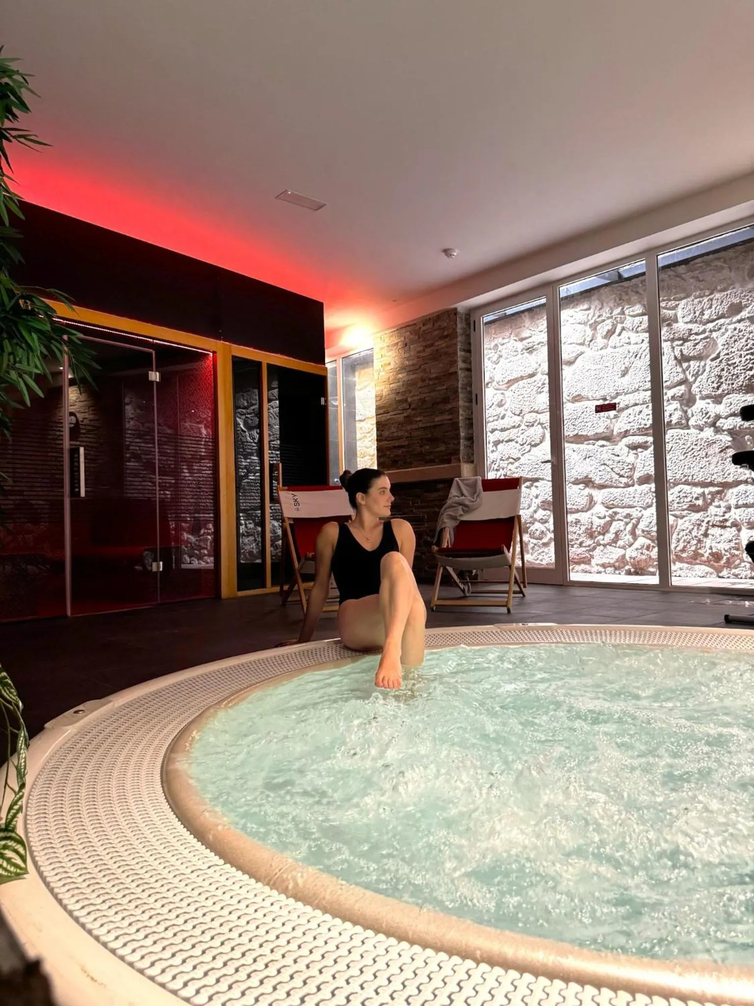 Spa and wellness centre/facilities in Smartr Porto Gaia & Spa