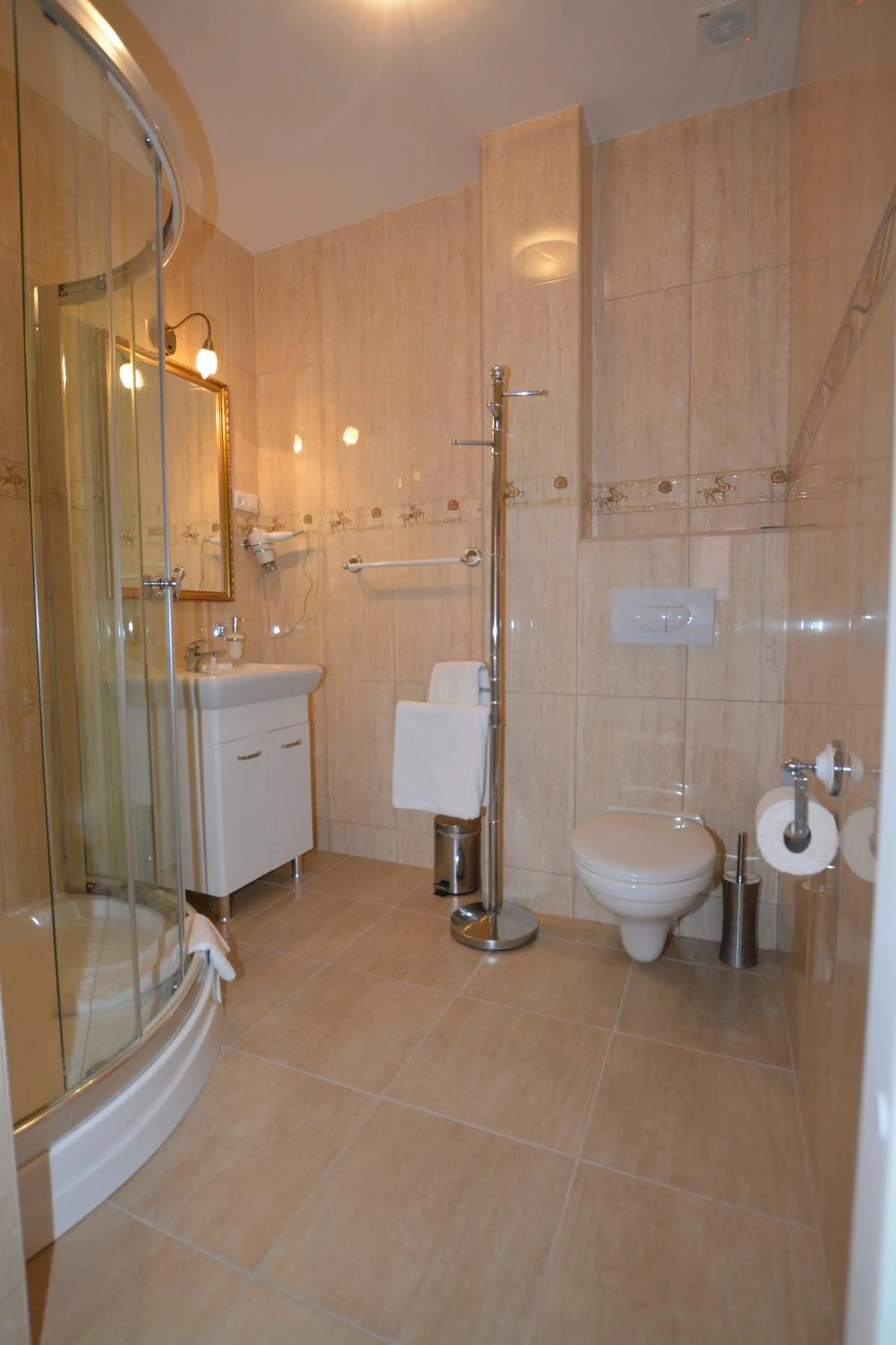 Shower in Hotel Gracja
