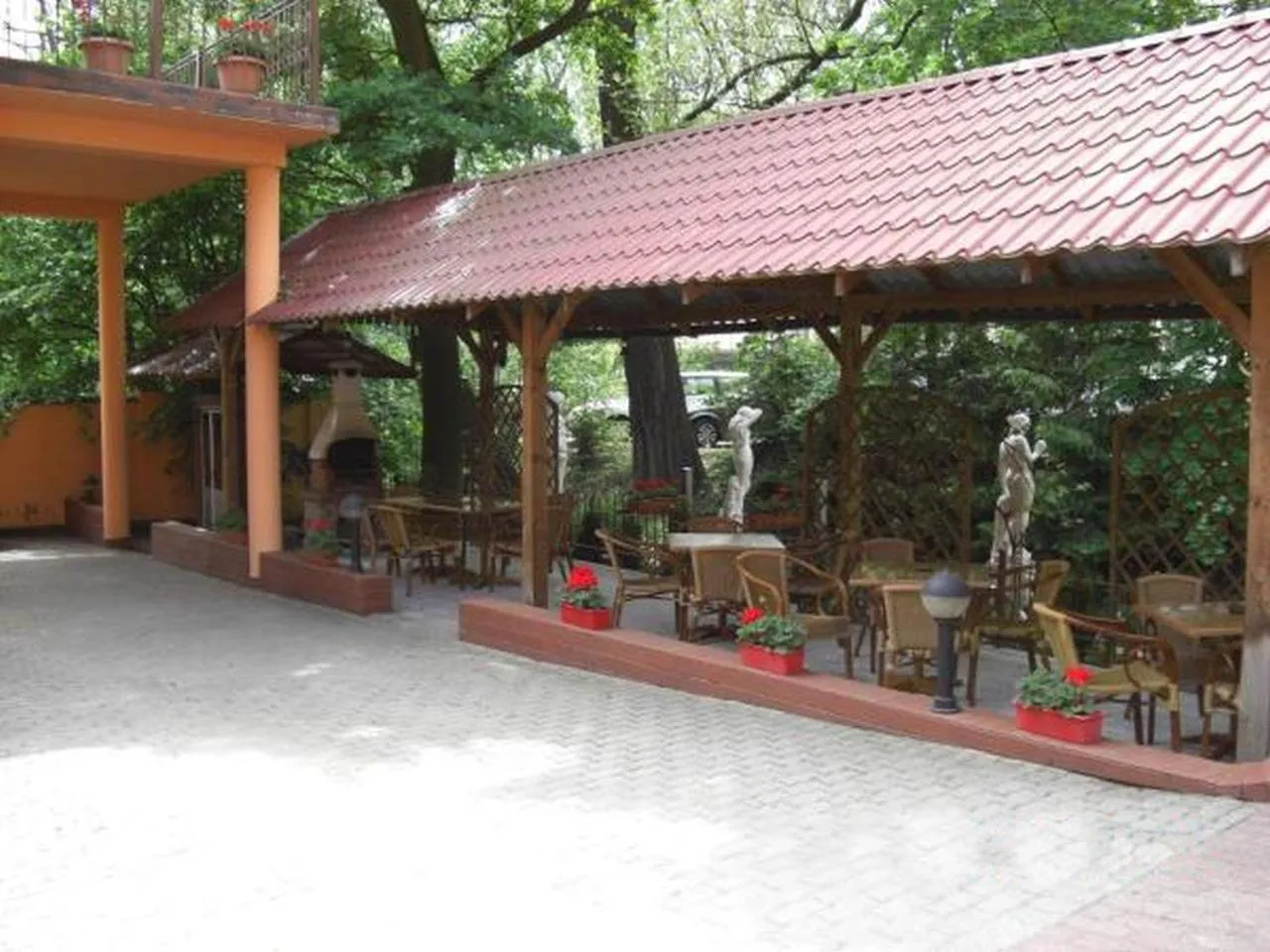 Patio in Hotel Gracja