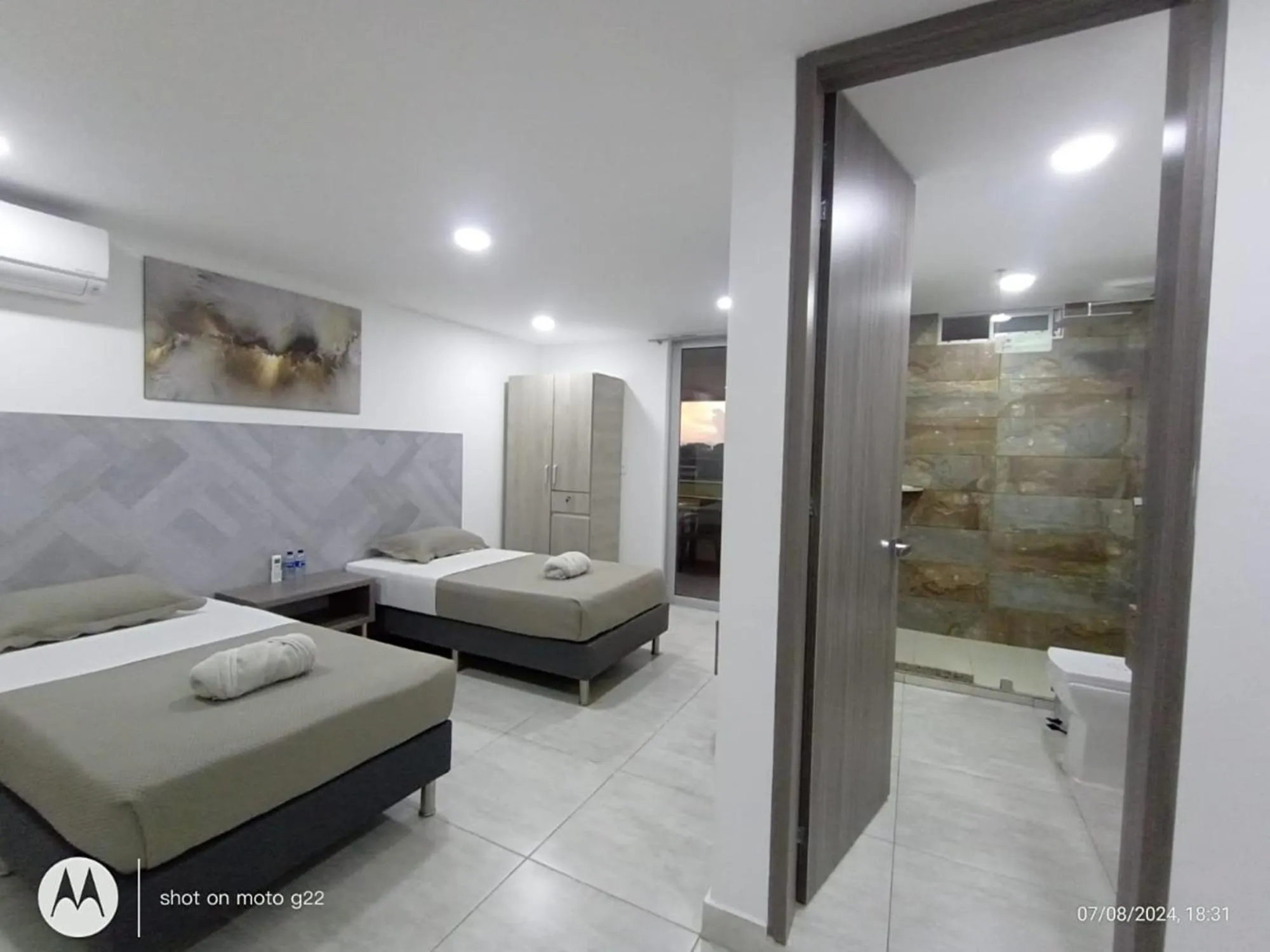 Bed in Hotel Palo Grande CF Pereira