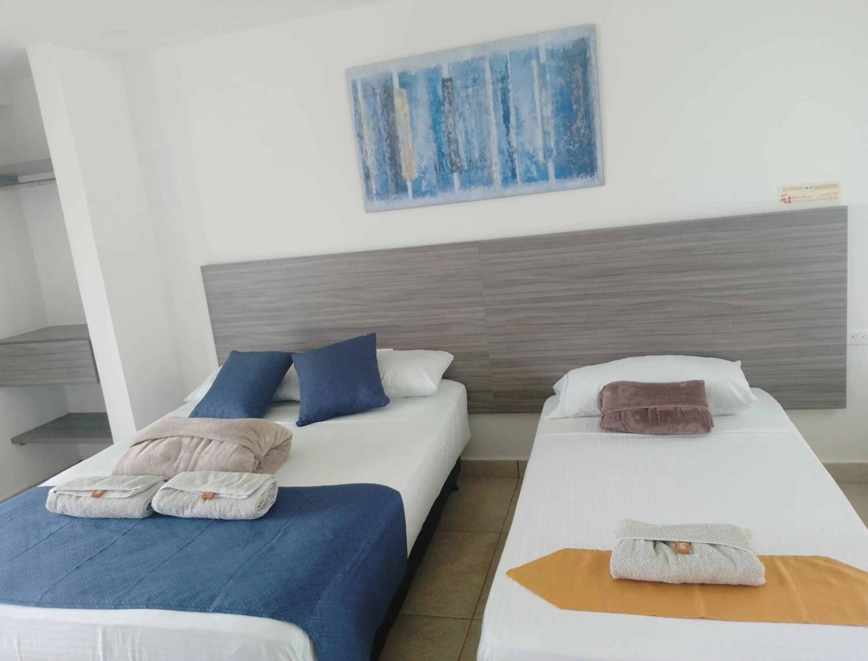 Bed in Hotel Palo Grande CF Pereira