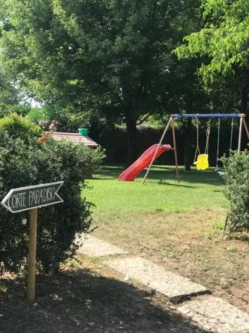 Children play ground in Apartments Relais Corte Paradiso