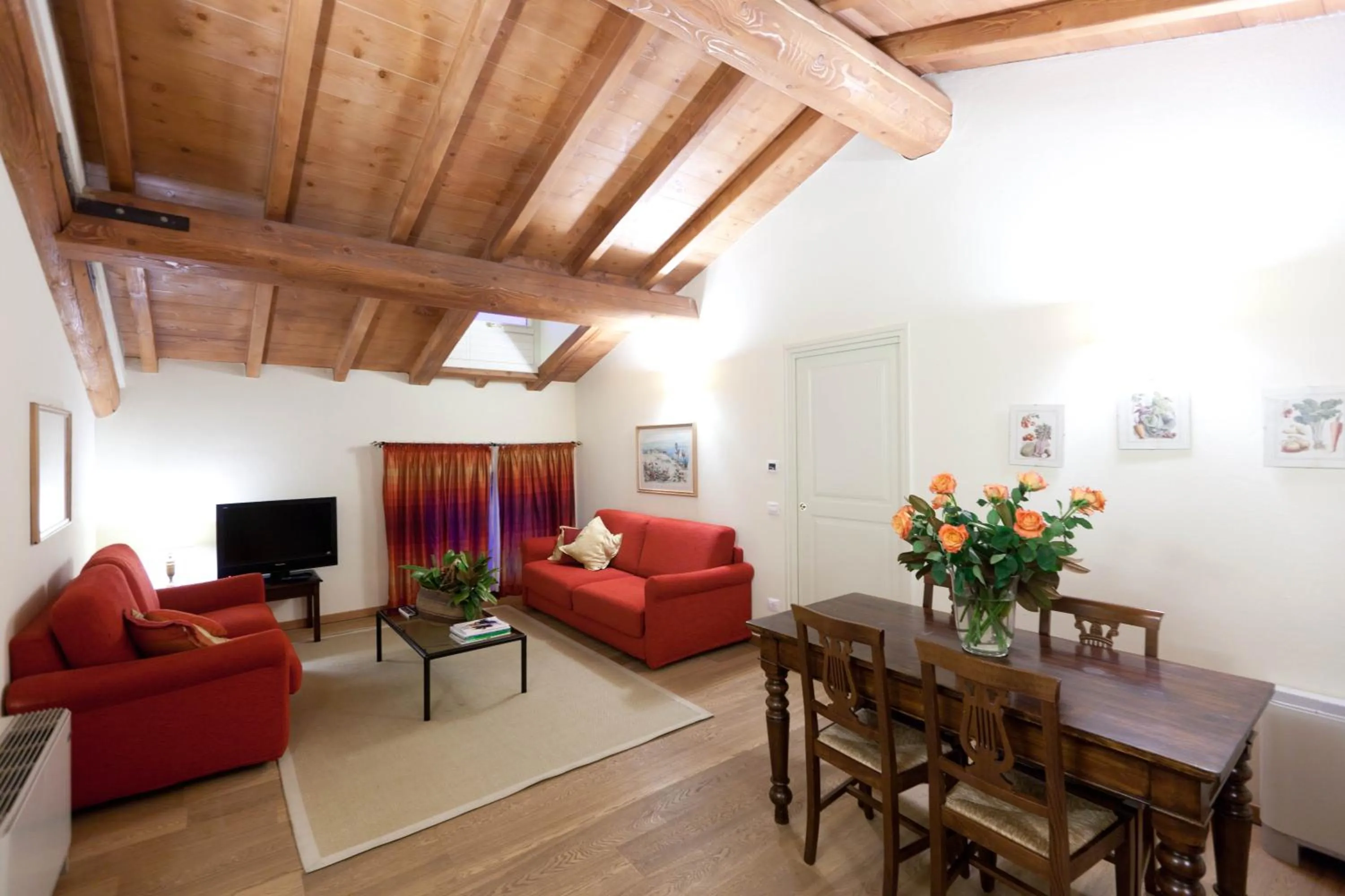 Living room in Apartments Relais Corte Paradiso