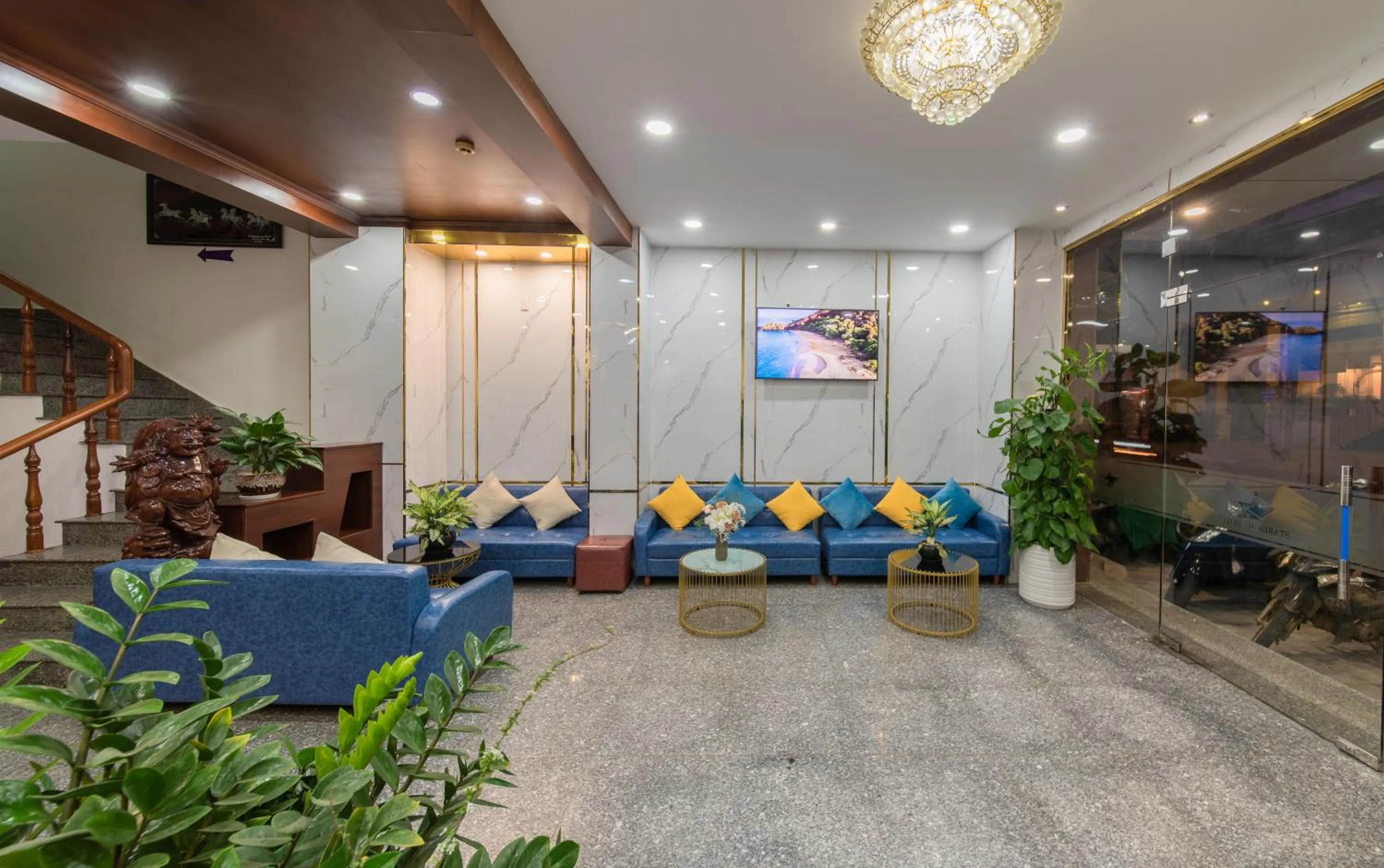 Seating area in StarLight Nha Trang