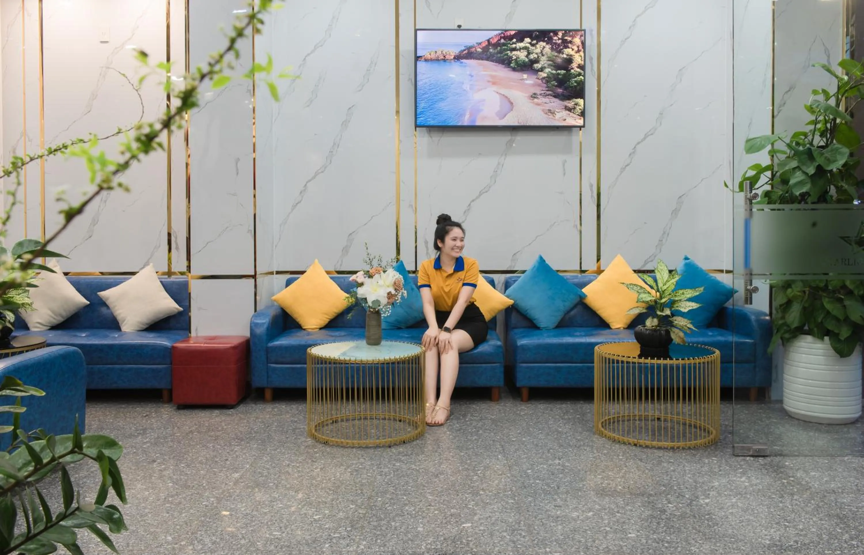 Seating area in StarLight Nha Trang