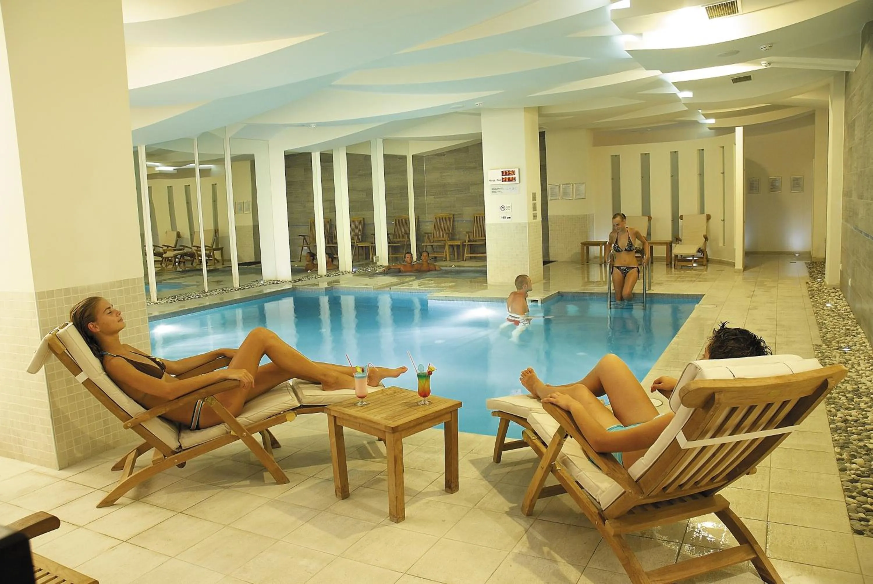 Swimming pool in Korumar Hotel Deluxe