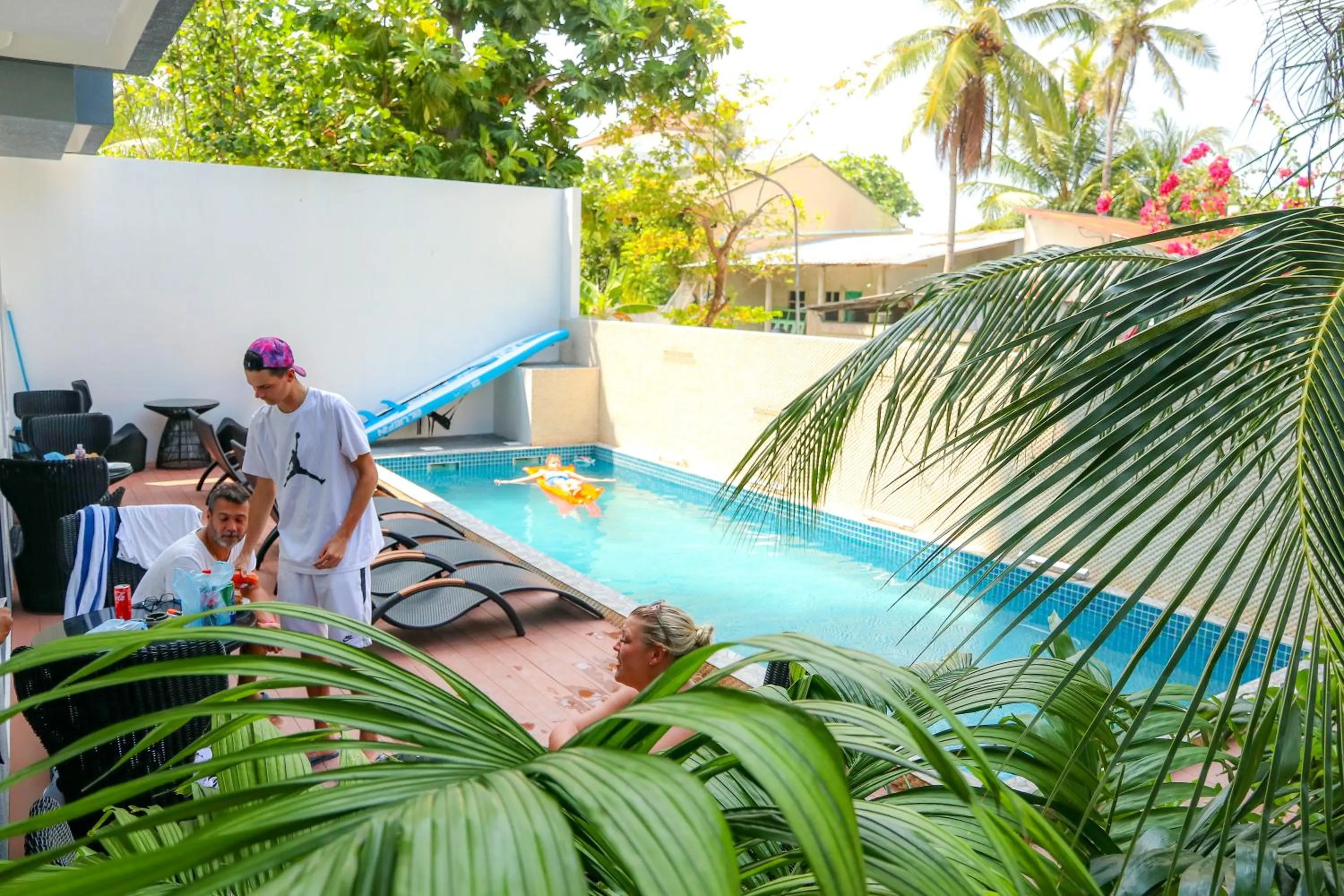 Pool view in Ari Grand Hotel & Spa