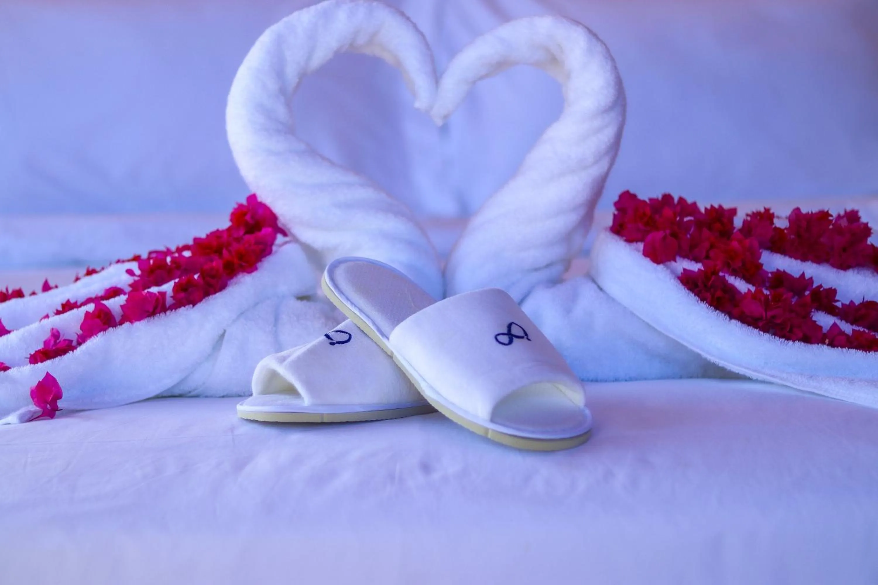 Bed in Ari Grand Hotel & Spa