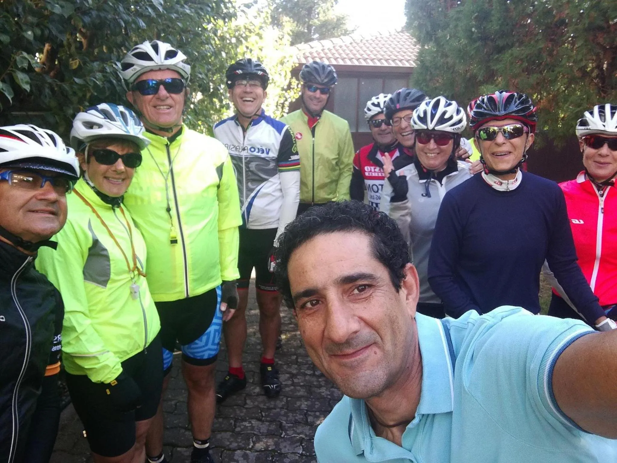 group of guests in Ai Tre Parchi Bed And Bike