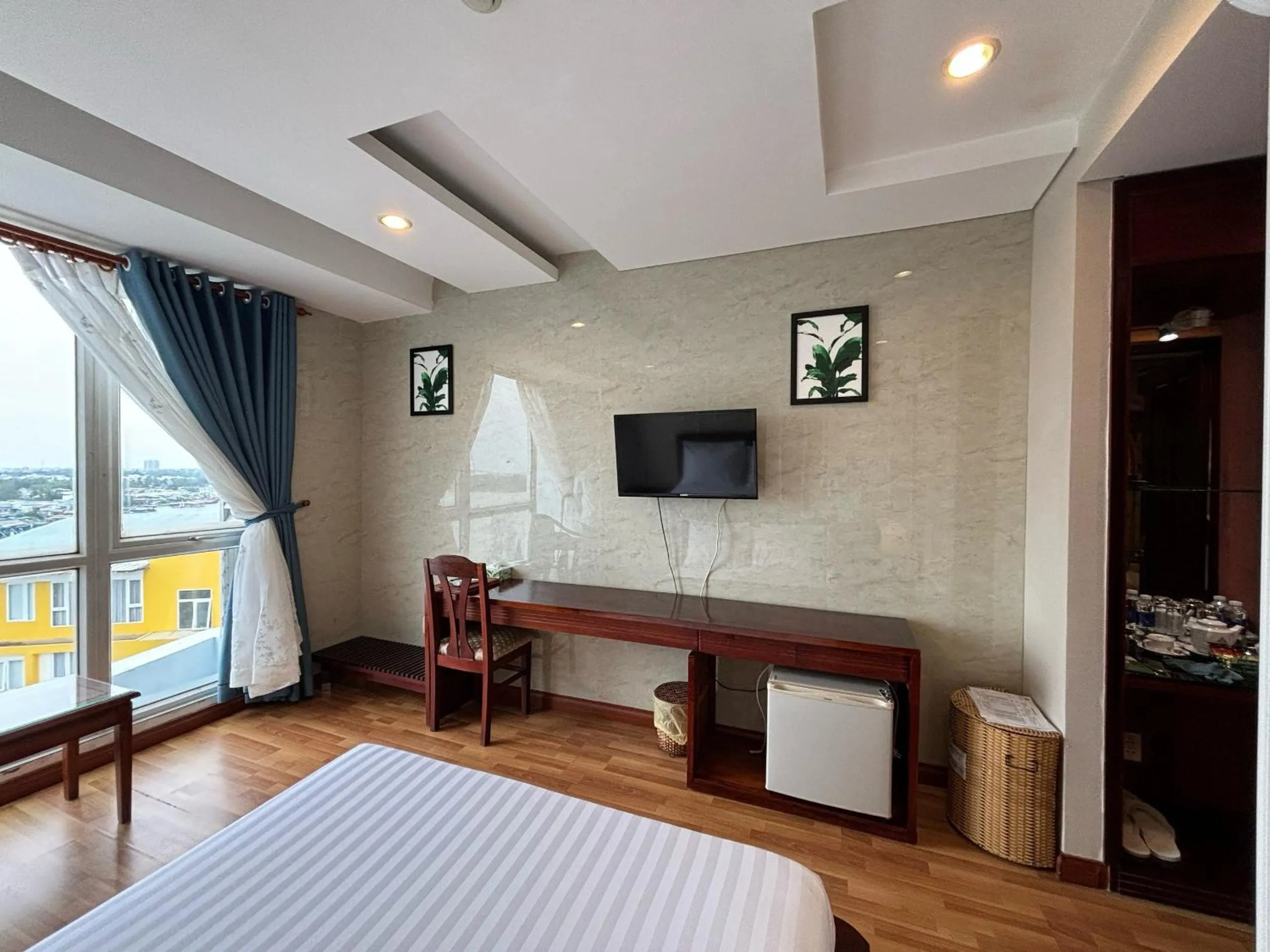 Area and facilities, Bed in Kim Tho Hotel