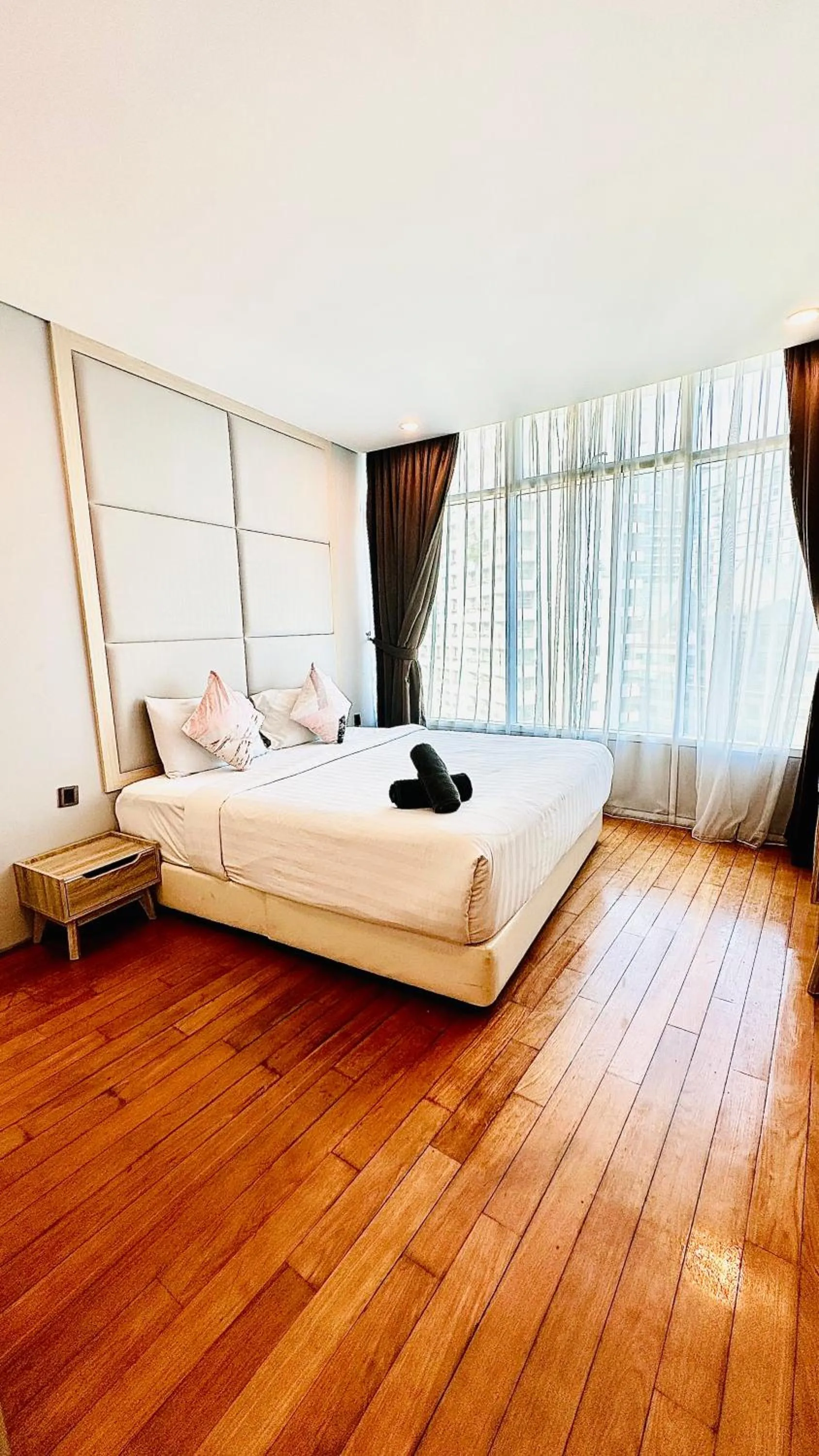 Bed in Vortex KLCC suites by Cityboxz