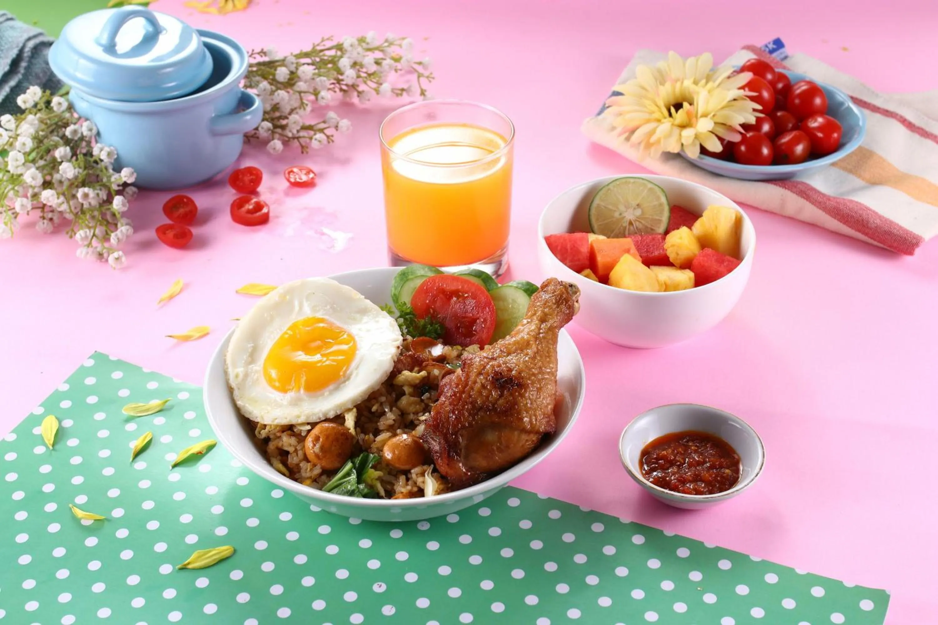 Breakfast in POP! Hotel Kemang Jakarta