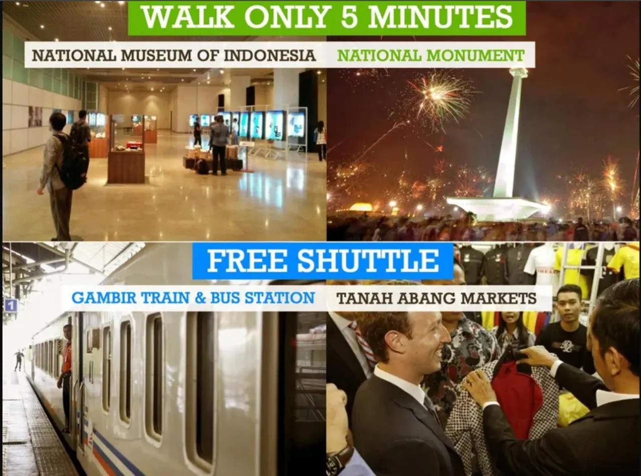 shuttle in Citi M Hotel Gambir