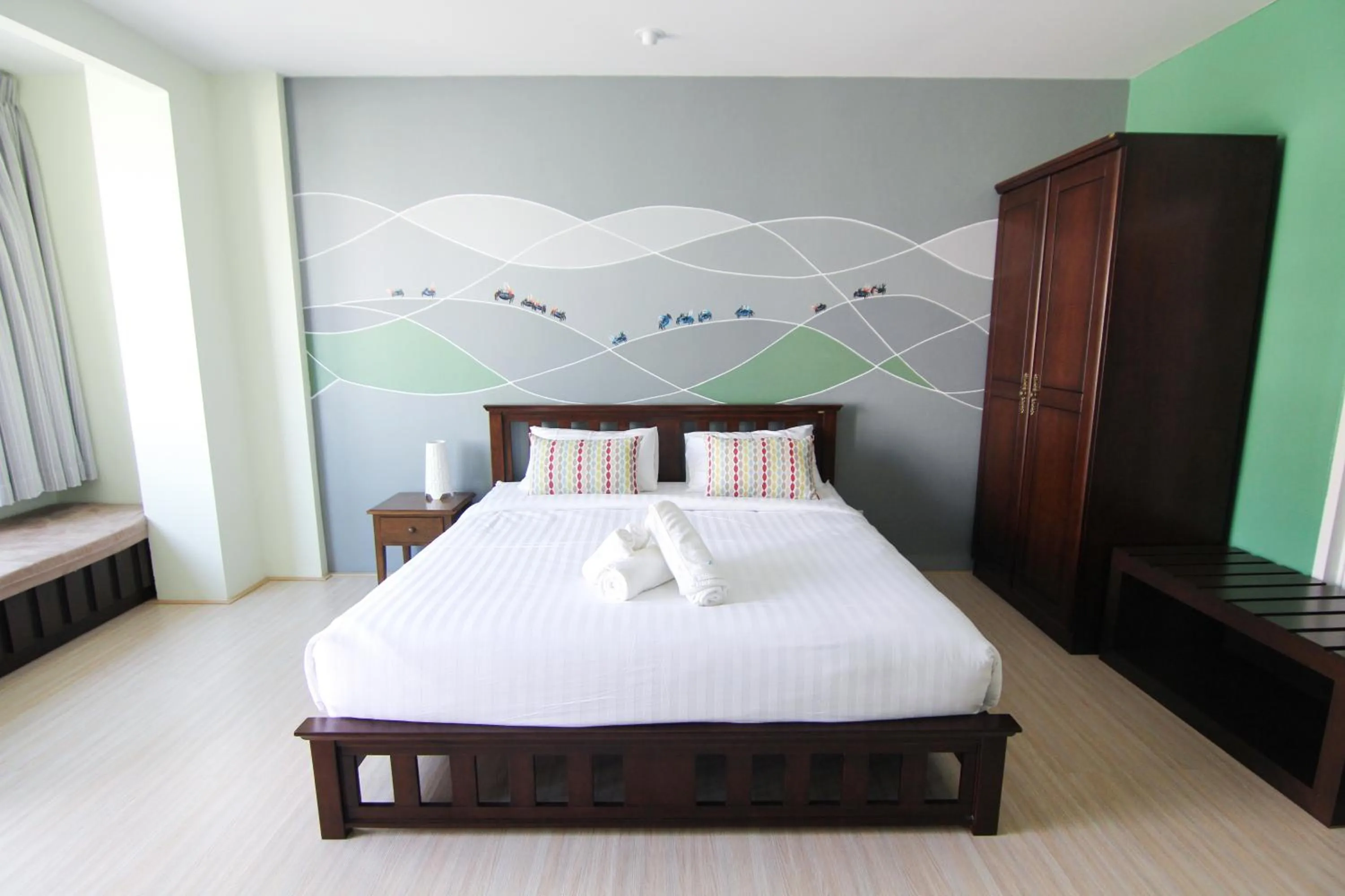 Photo of the whole room, Bed in Just Fine Krabi