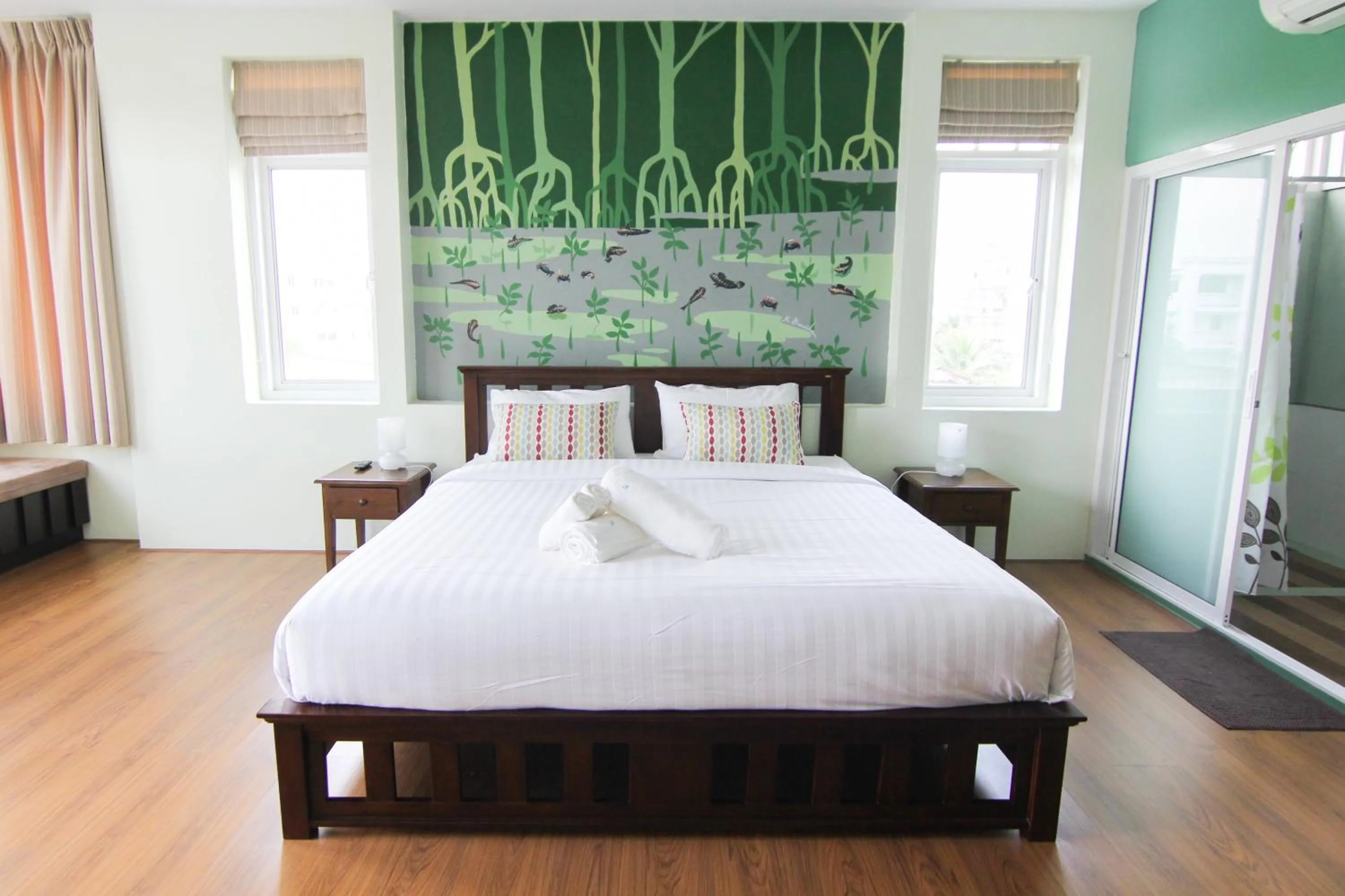 Bed in Just Fine Krabi