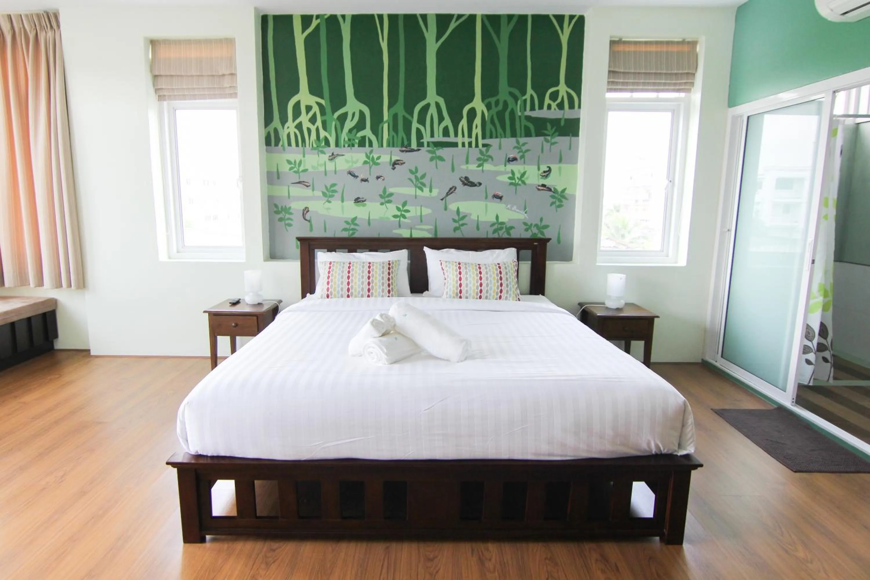 Bed in Just Fine Krabi