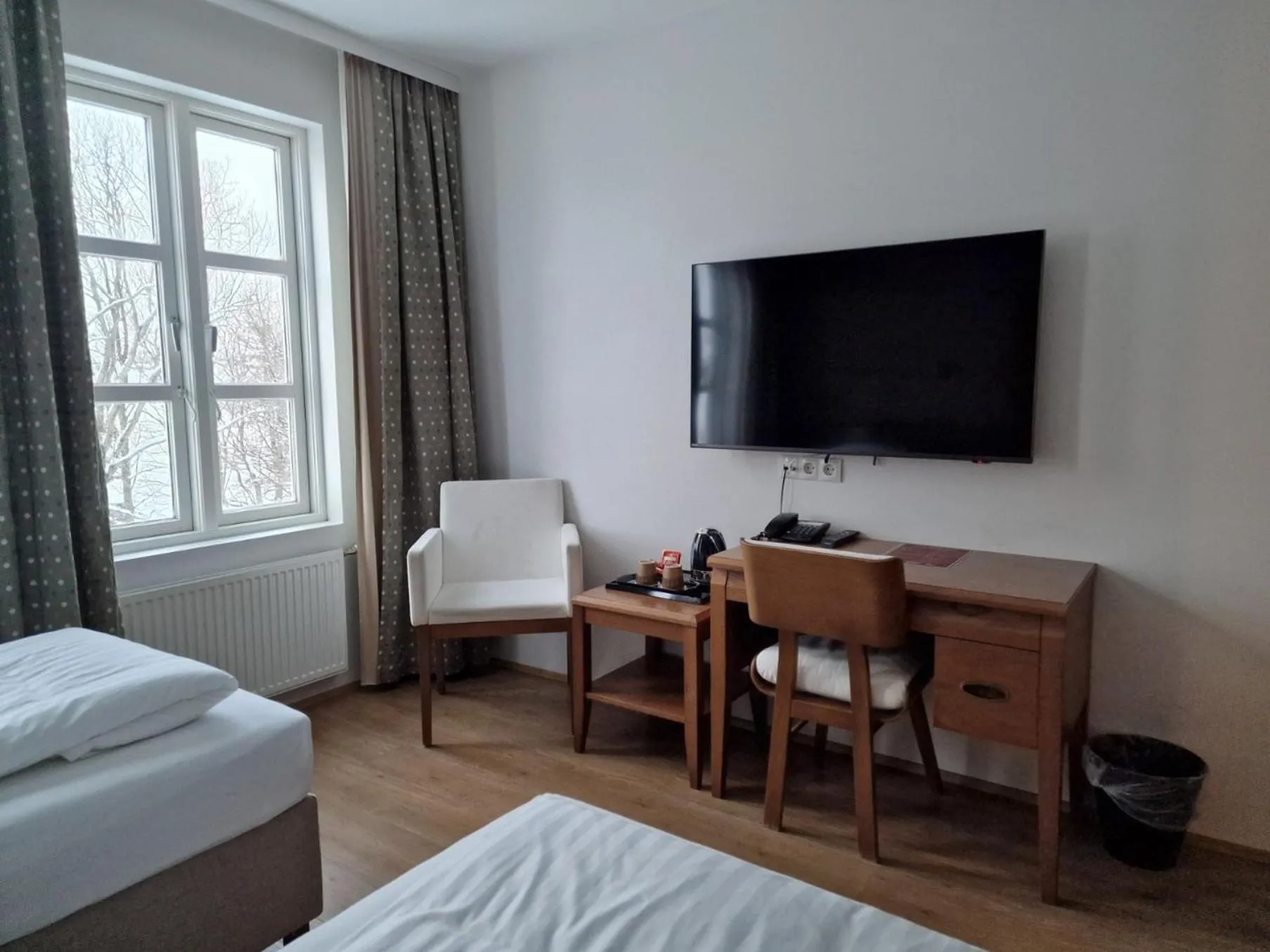 Bedroom, Bed in Gistihúsið - Lake Hotel Egilsstadir