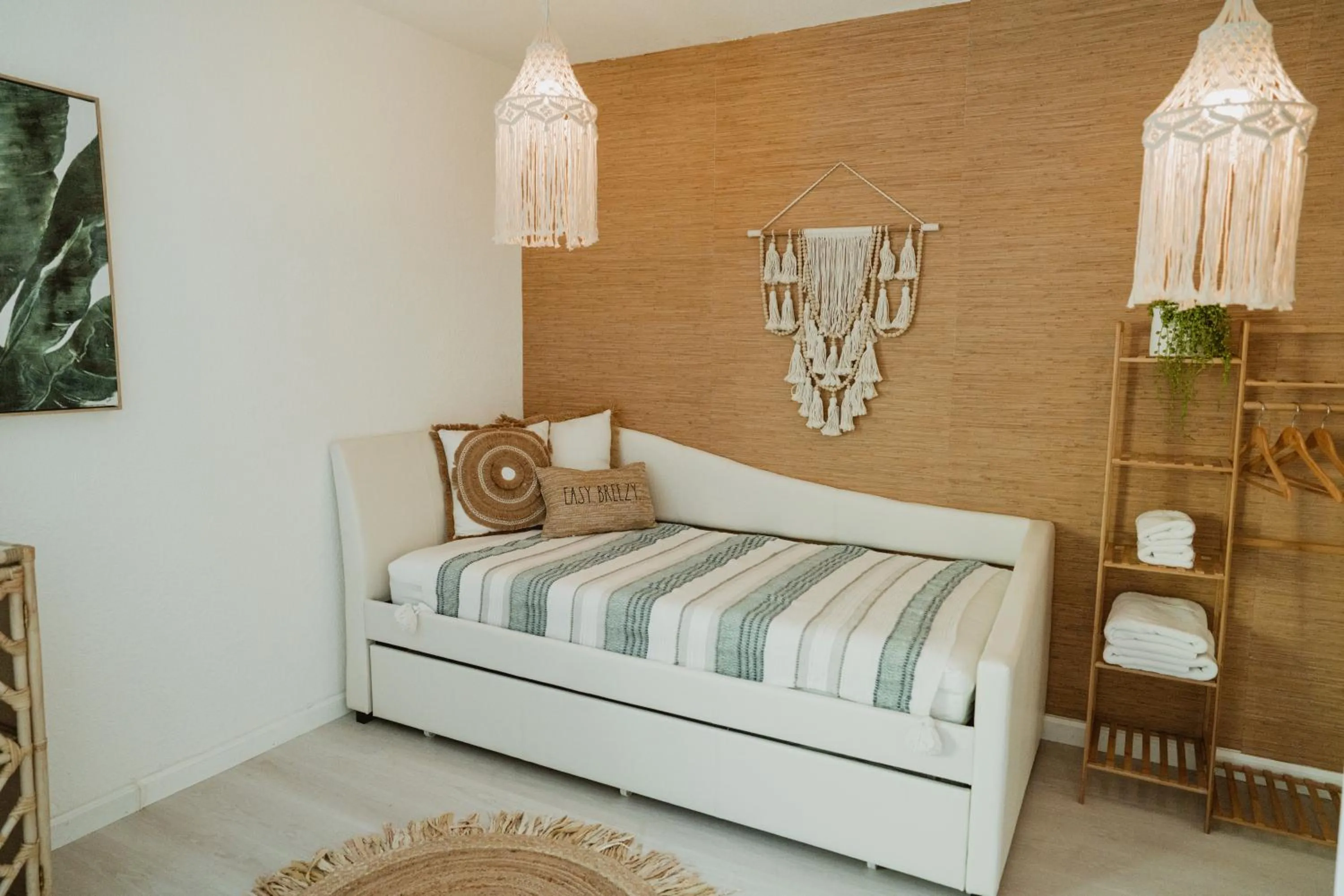 Bed in Boho chic oasis by Casa Oso with pool, spa and views