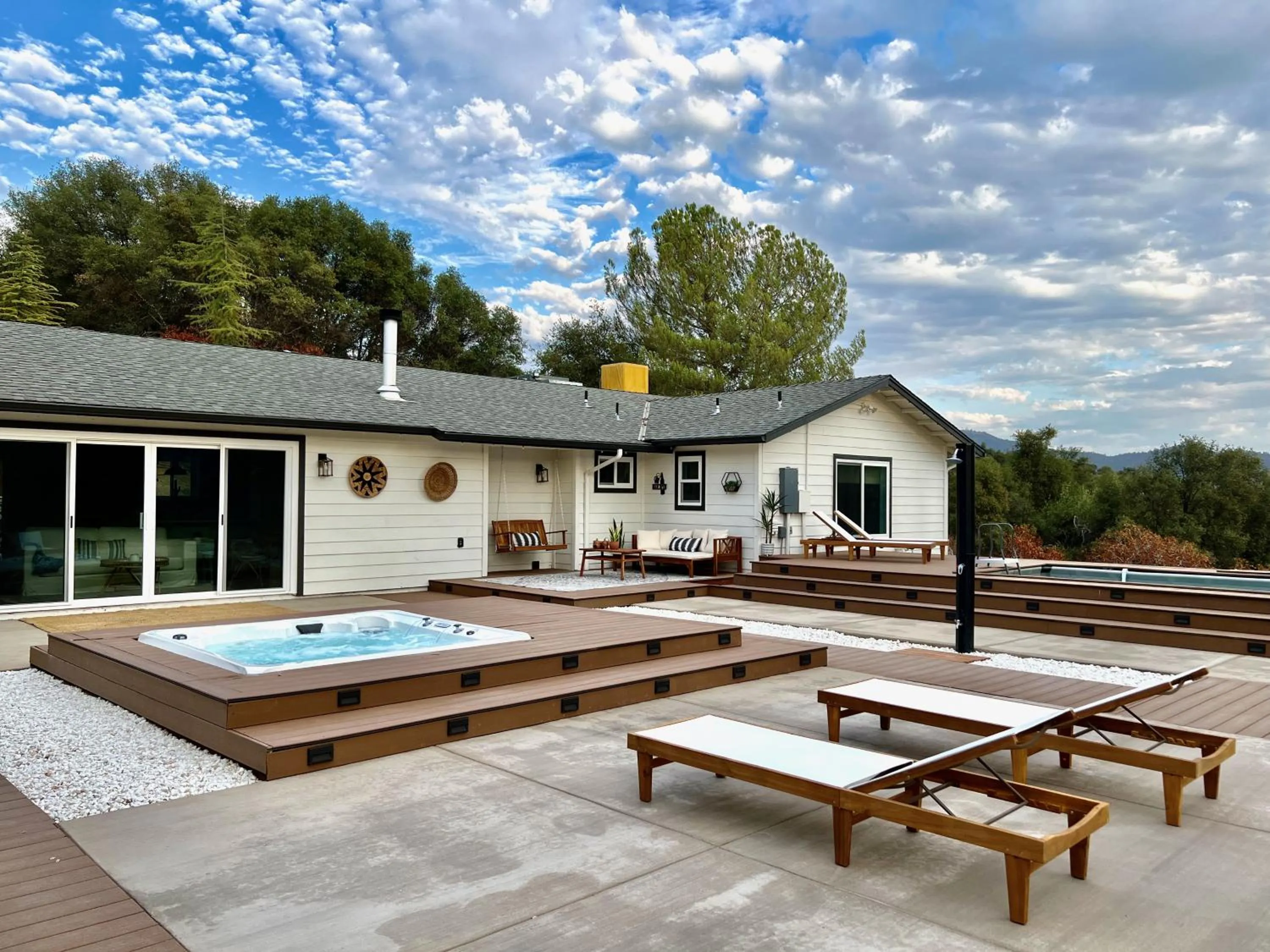 Property building in Boho chic oasis by Casa Oso with pool, spa and views