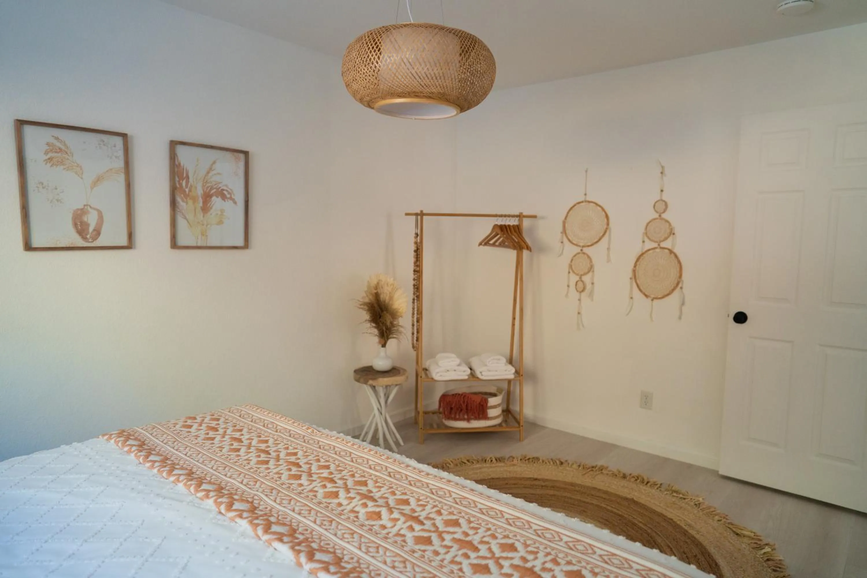 Bed in Boho chic oasis by Casa Oso with pool, spa and views