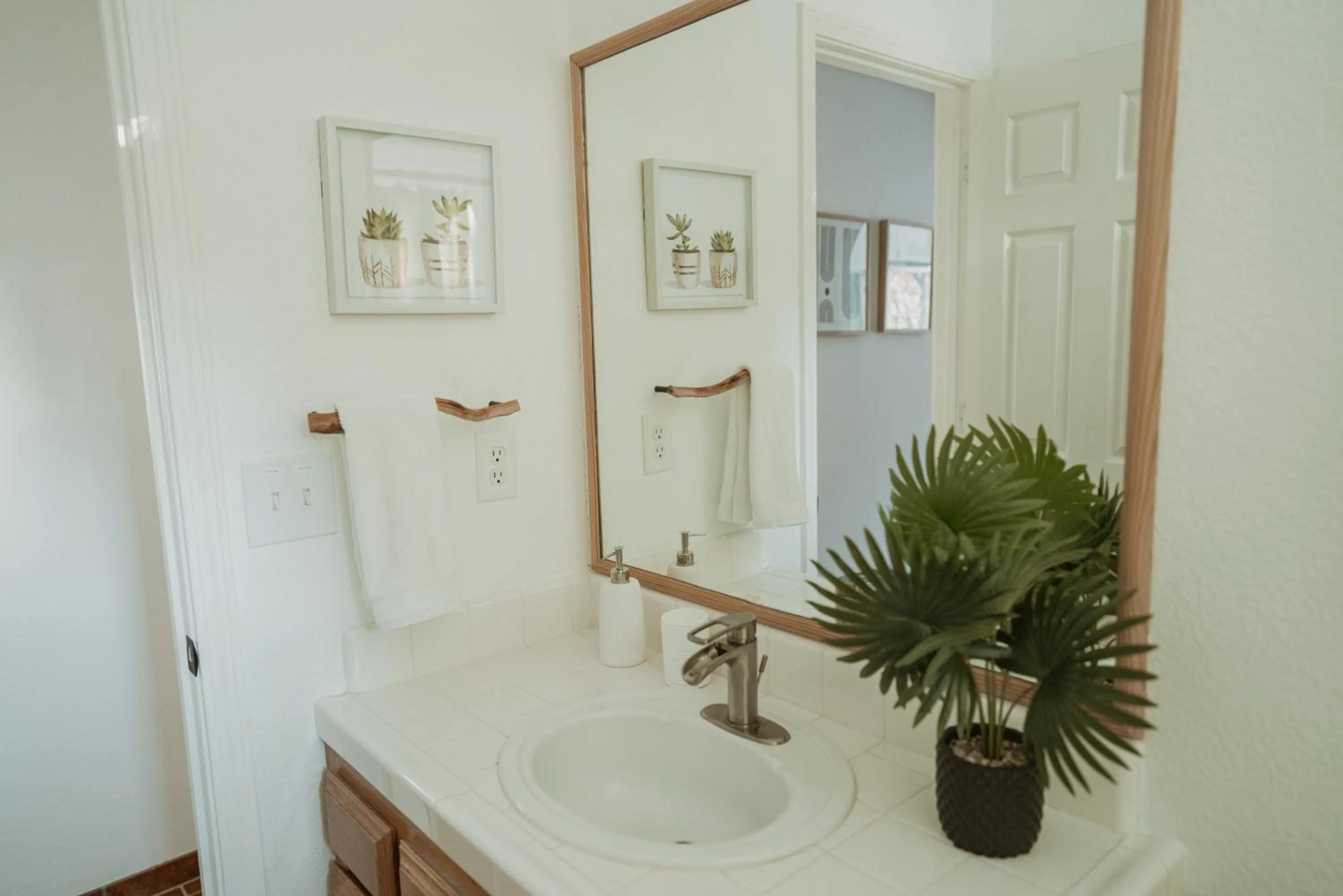 Bathroom in Boho chic oasis by Casa Oso with pool, spa and views