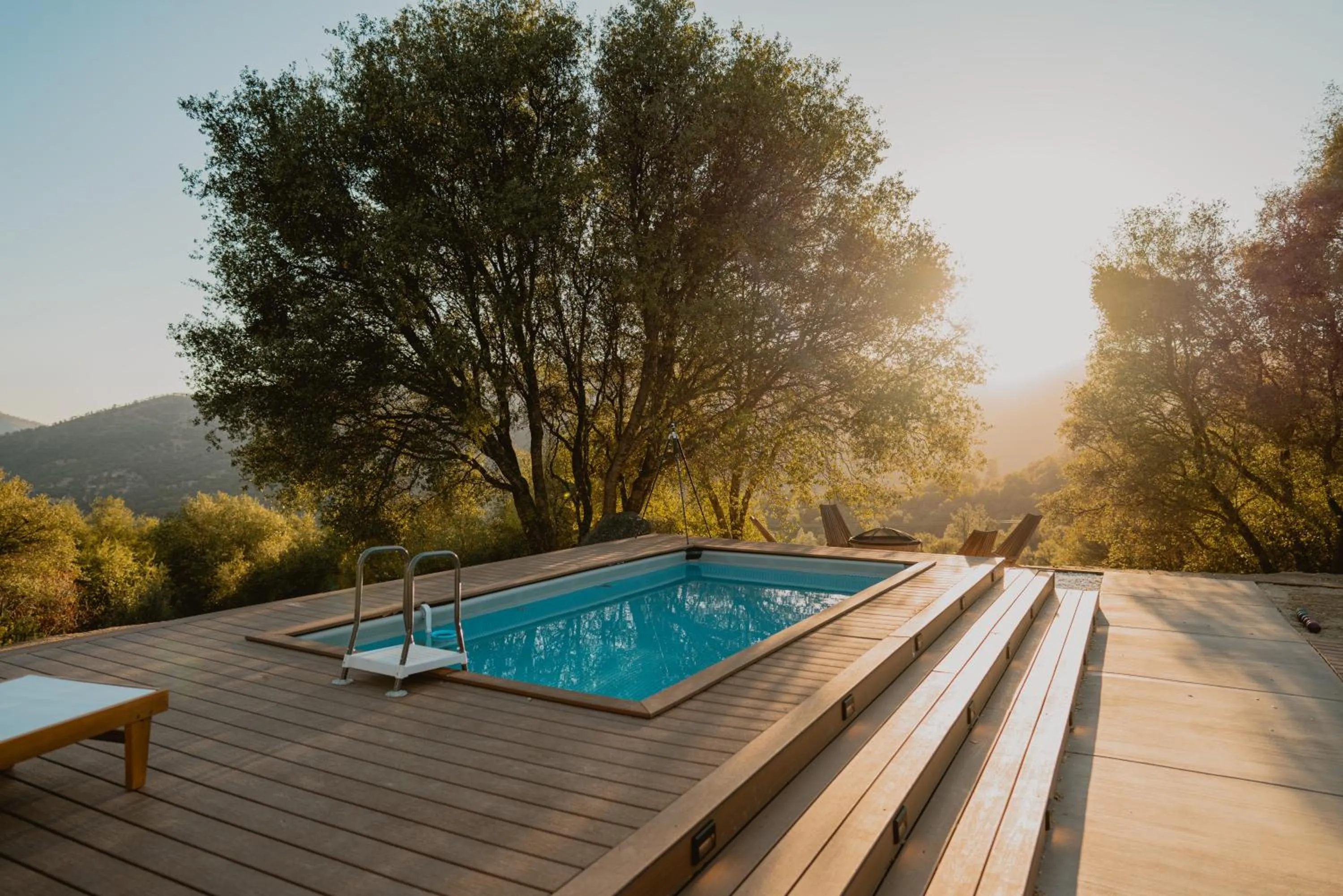 Day in Boho chic oasis by Casa Oso with pool, spa and views