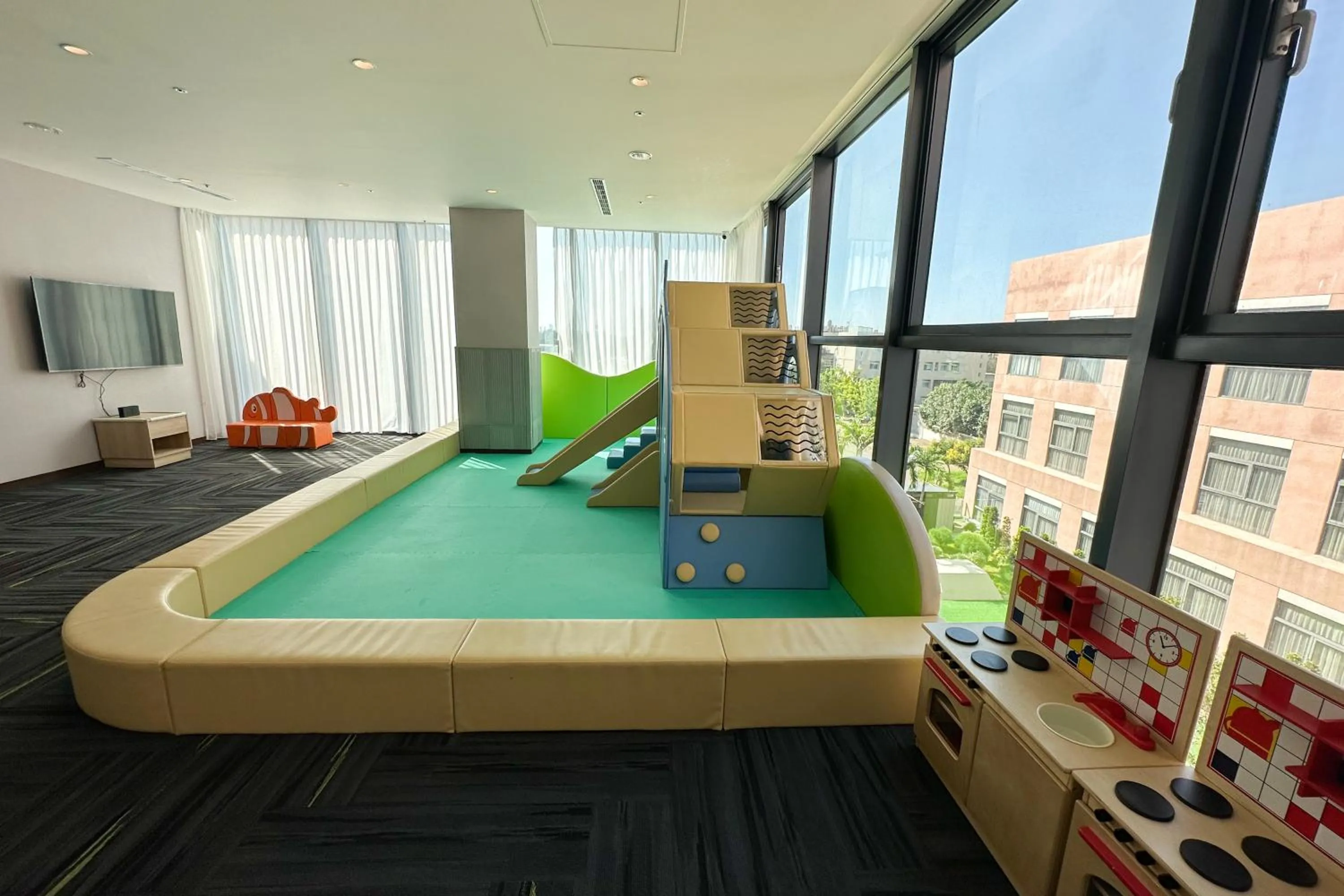 Children play ground in JANDA Golden Tulip Hotel