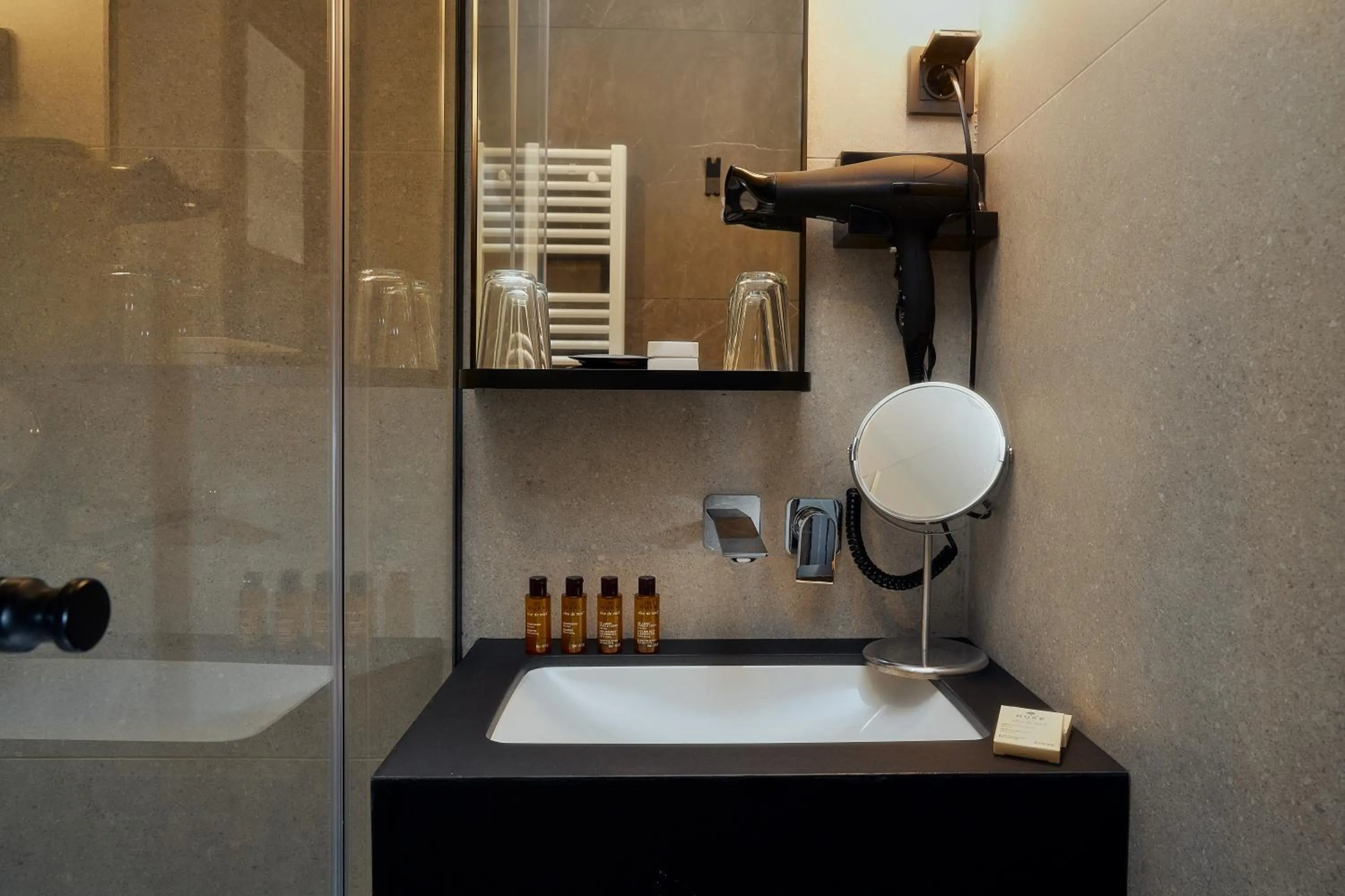 Bathroom in The Hotel Ljubljana