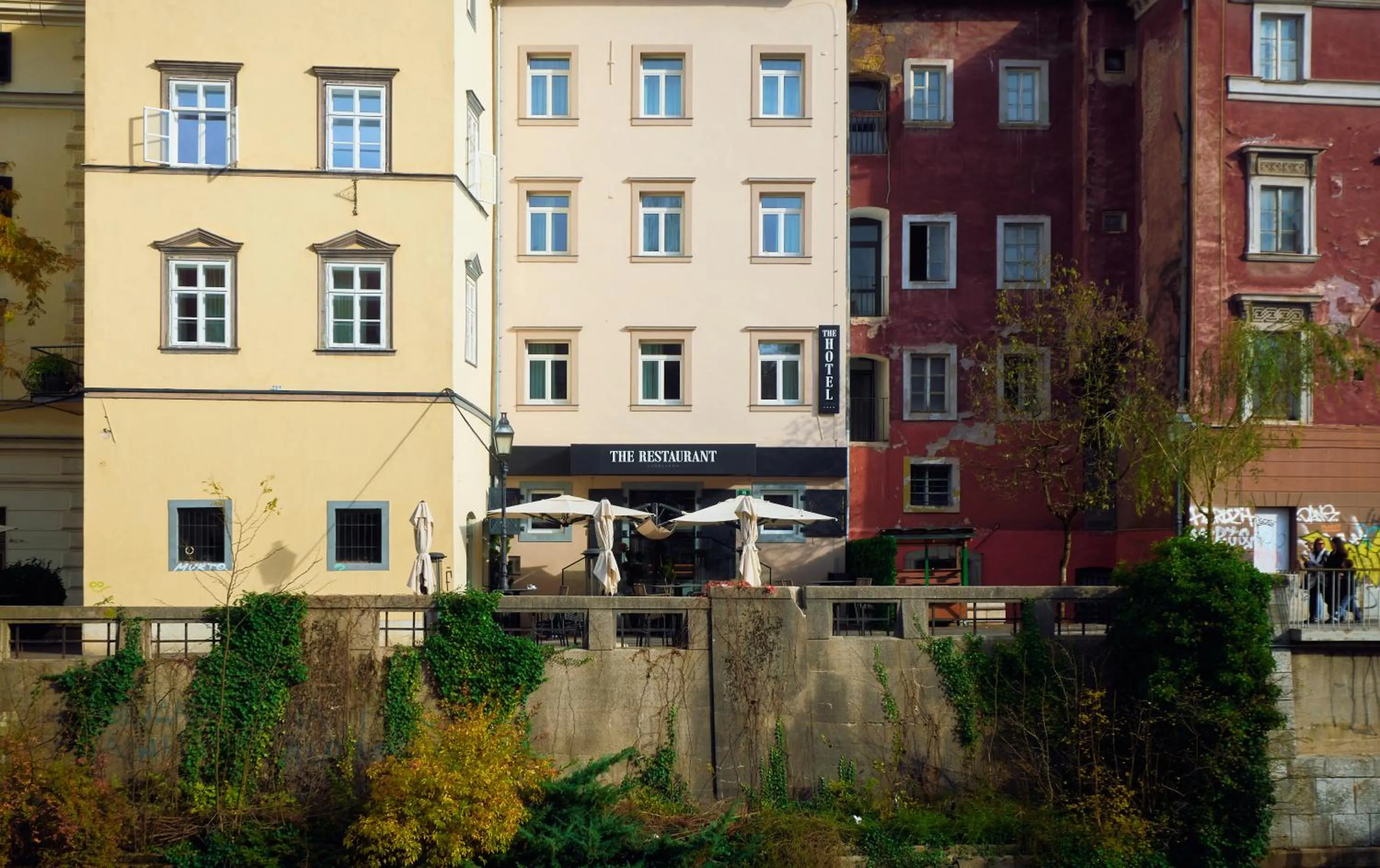 Property building in The Hotel Ljubljana