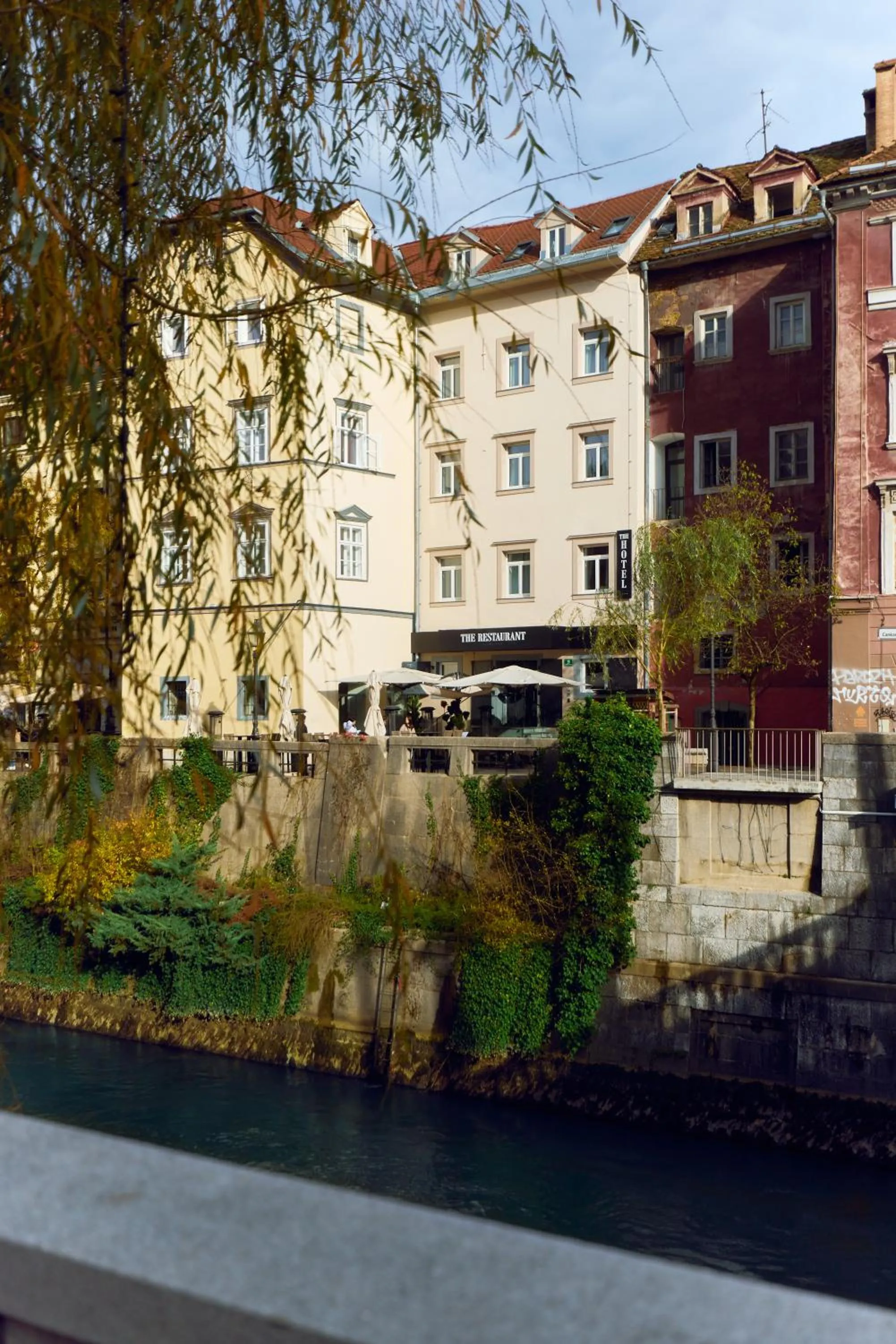 Property building in The Hotel Ljubljana