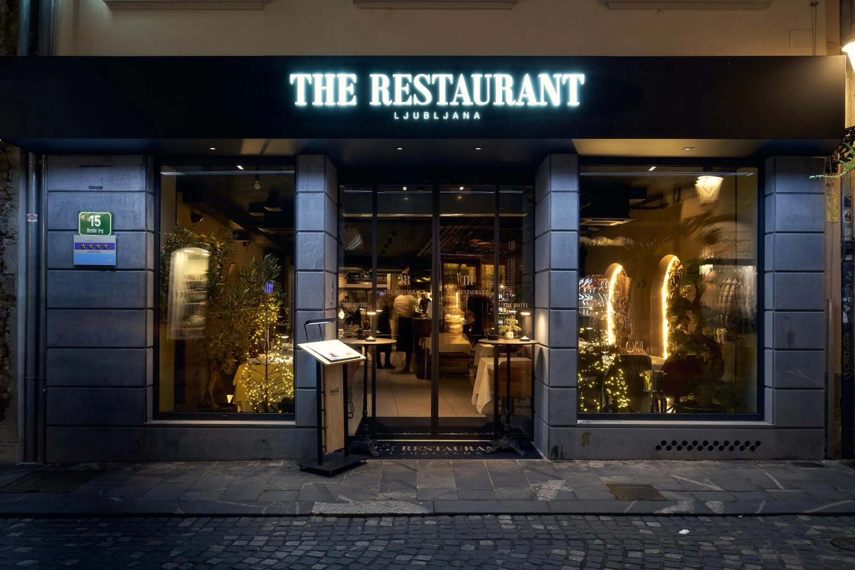 Restaurant/places to eat in The Hotel Ljubljana