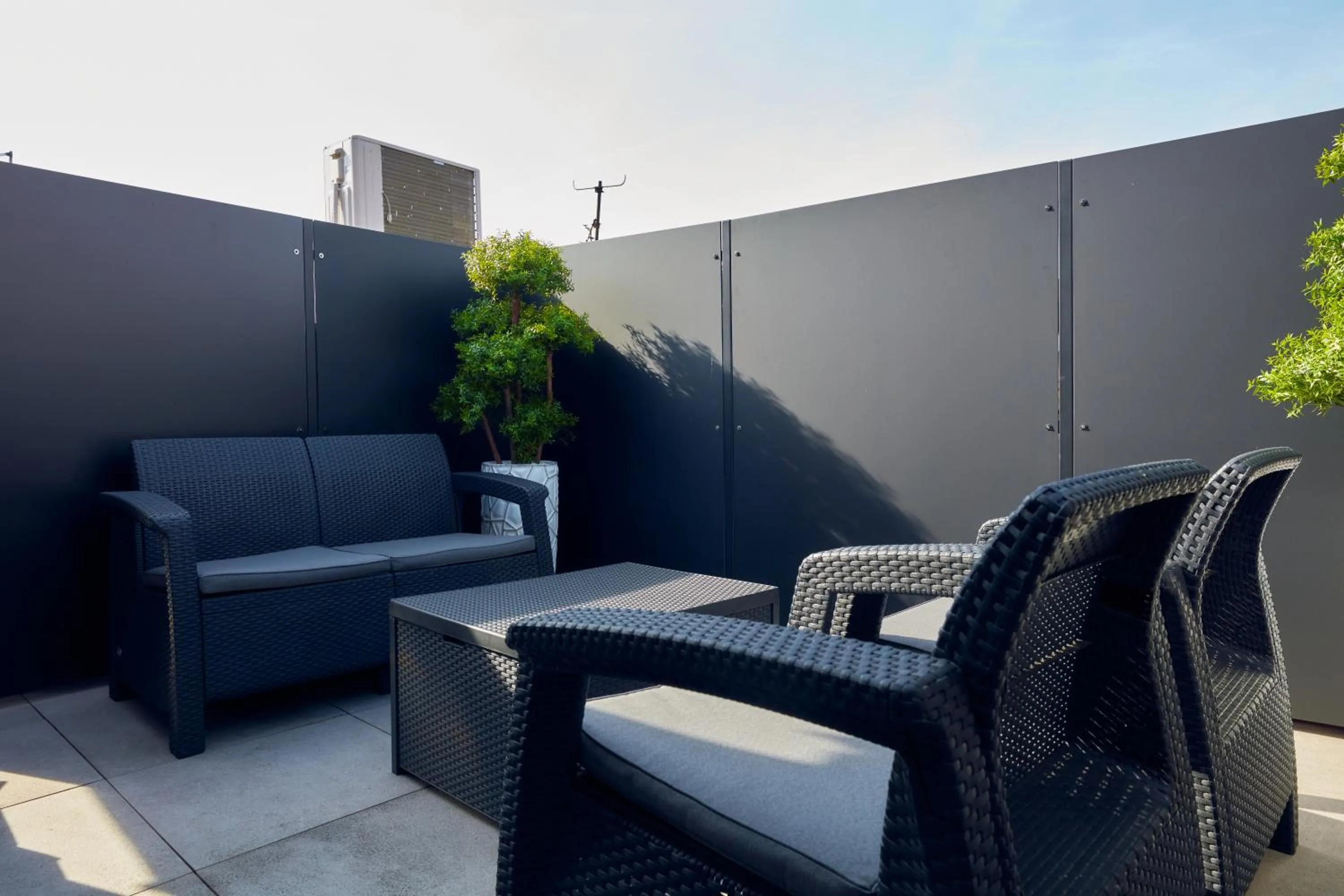 Patio in The Hotel Ljubljana