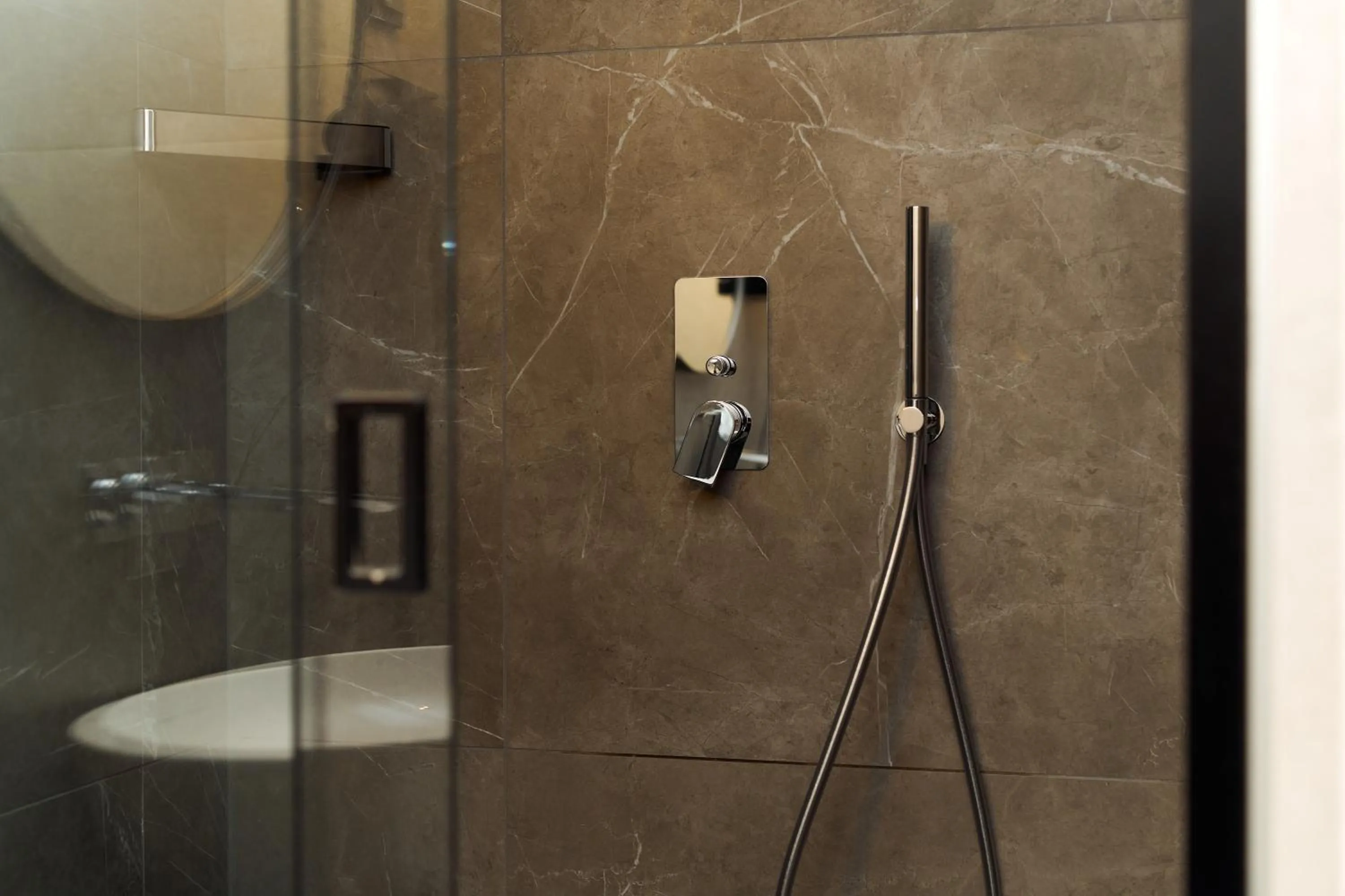 Shower in The Hotel Ljubljana