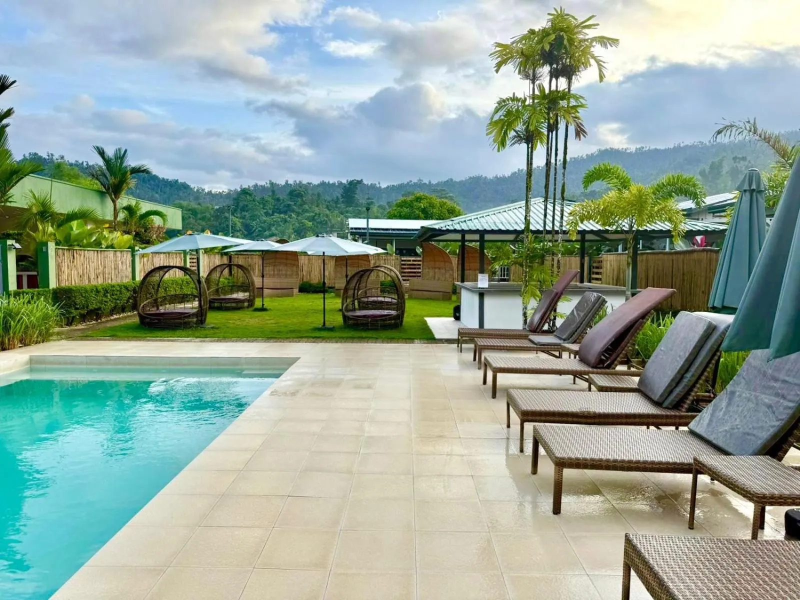 Swimming pool in ROYAL SUITES - PORT BARTON