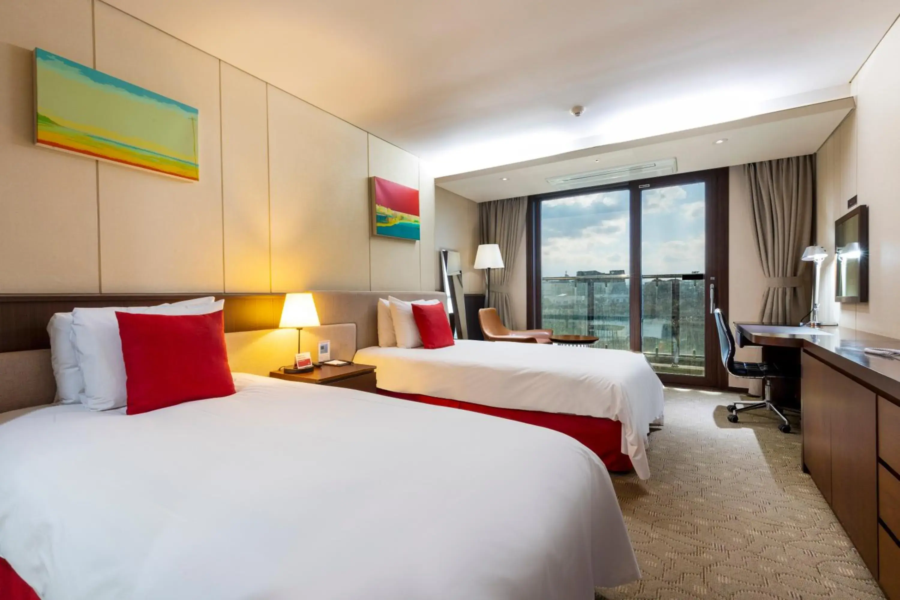 Standard Twin Room in Ramada by Wyndham Jeju Hamdeok Standard Twin Room in Ramada by Wyndham Jeju Hamdeok