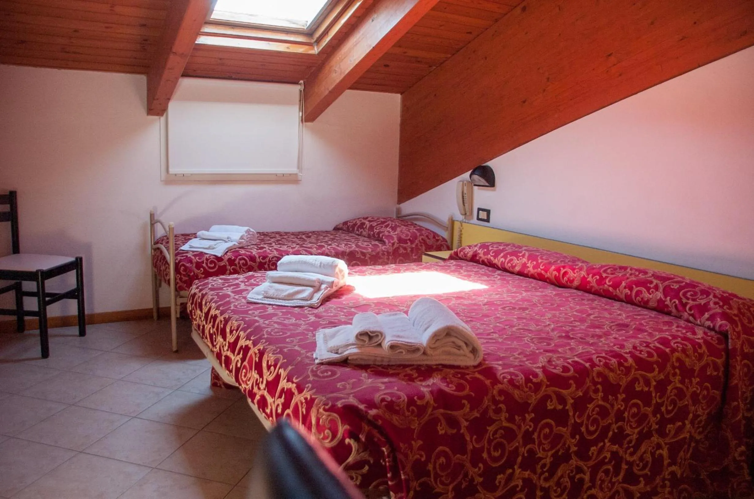 Bed in Albergo Villa Miraggio