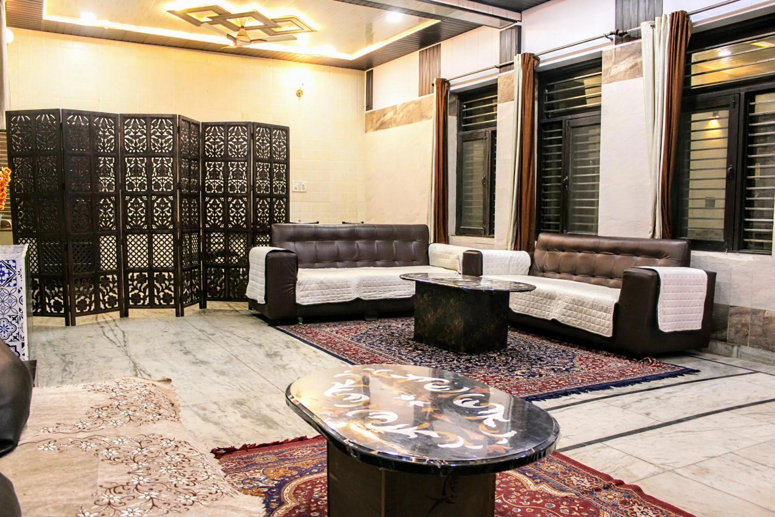 Living room in Su- Koon Homestay