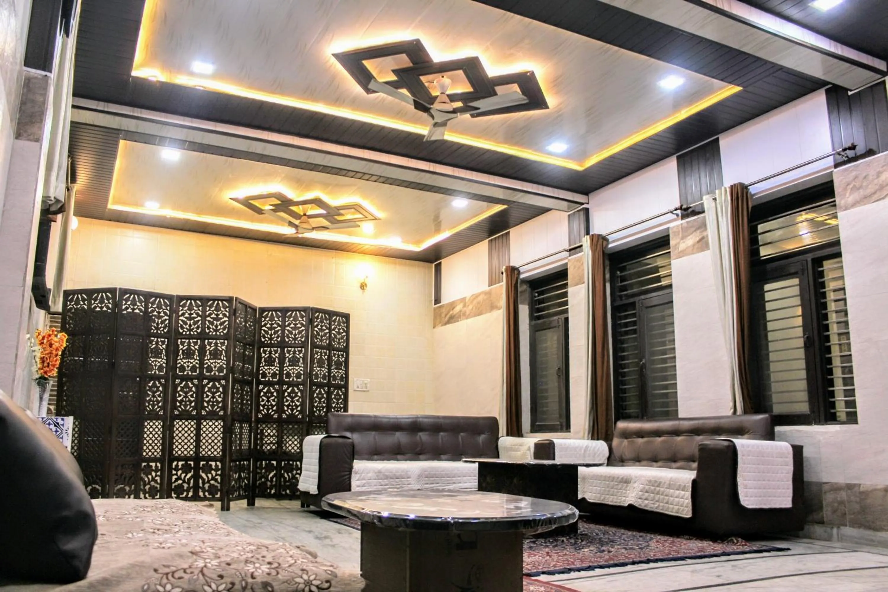 Living room in Su- Koon Homestay